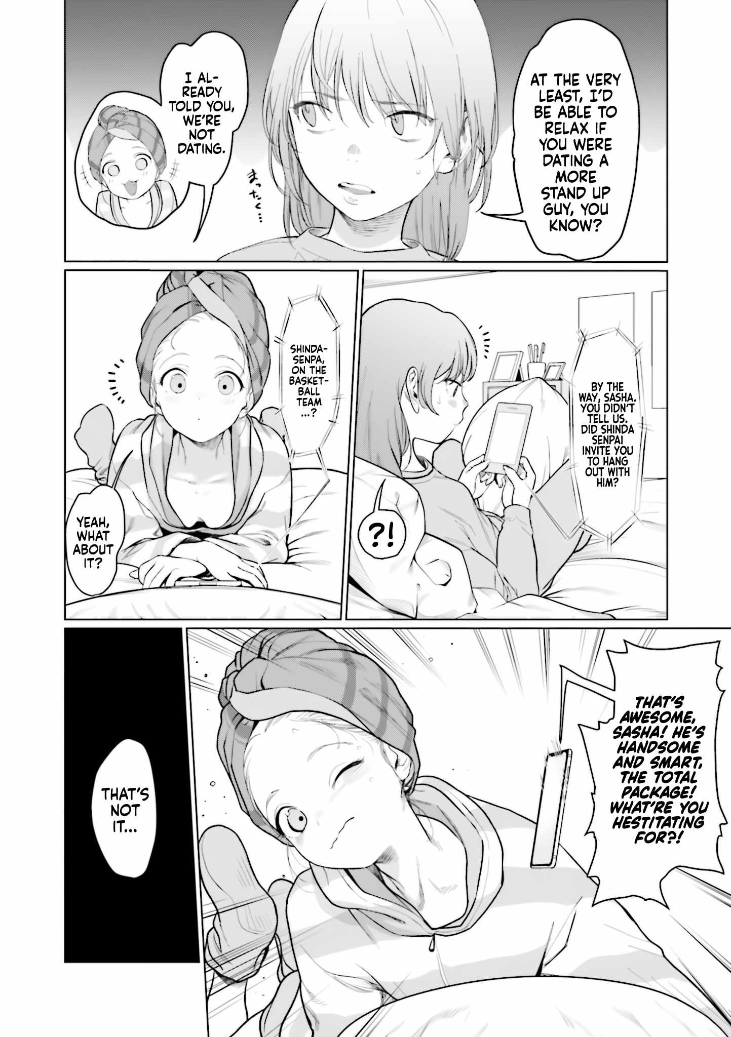 Read Sasha and Her Otaku Classmate Manga Online