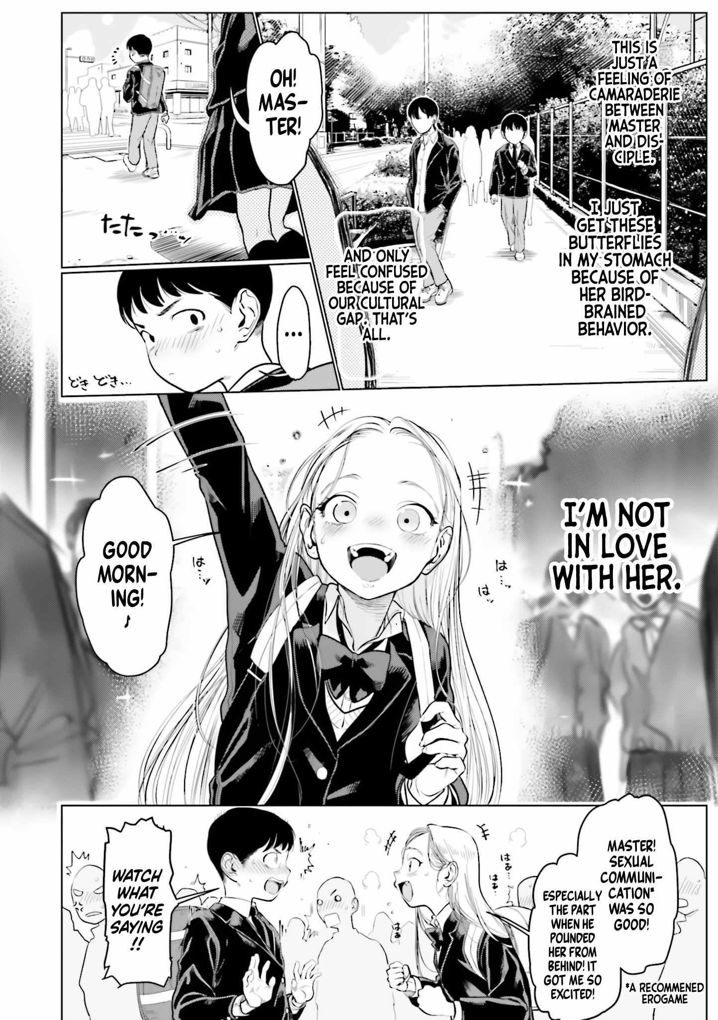 Read Sasha and Her Otaku Classmate Manga Online