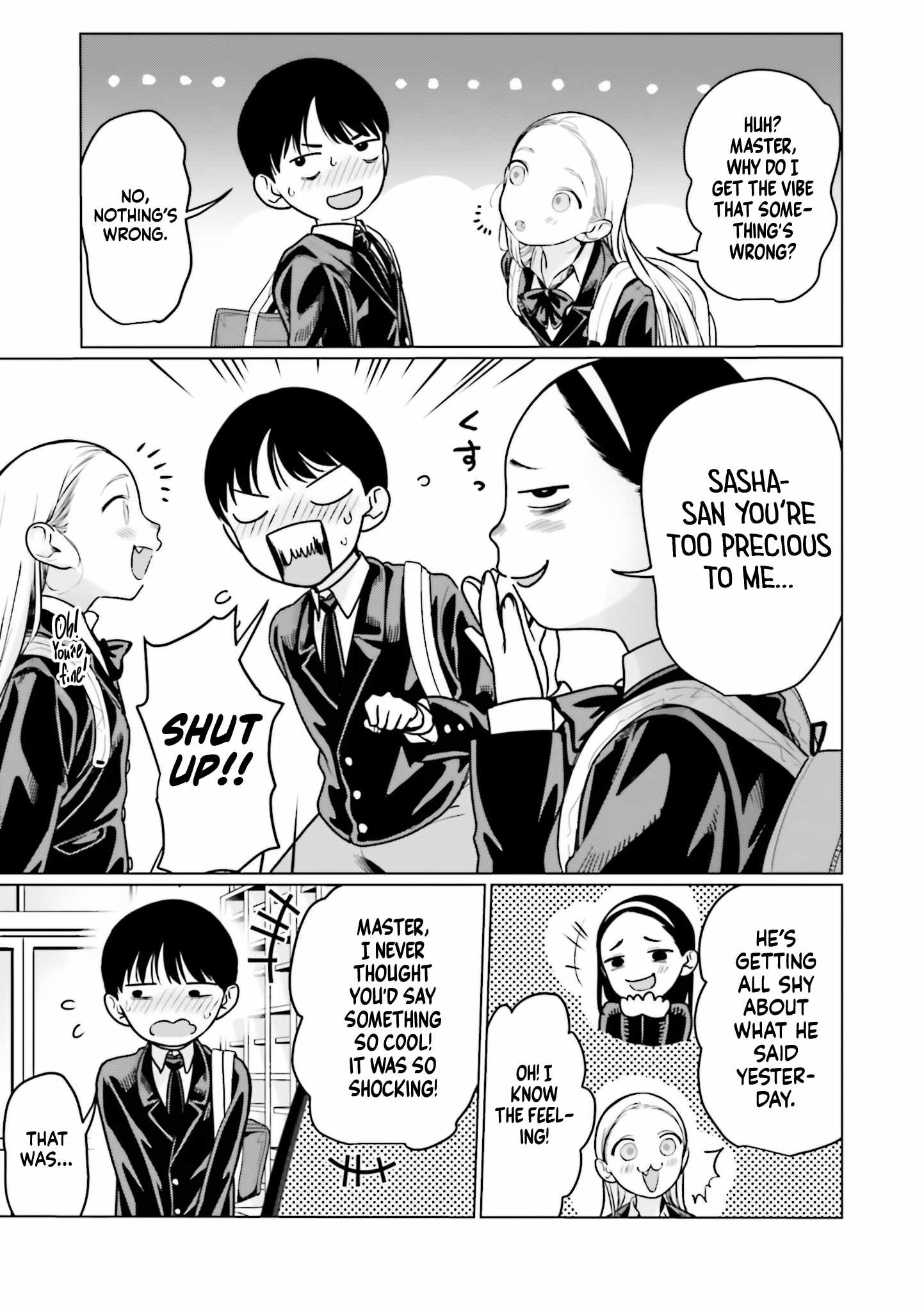 Read Sasha and Her Otaku Classmate Manga Online