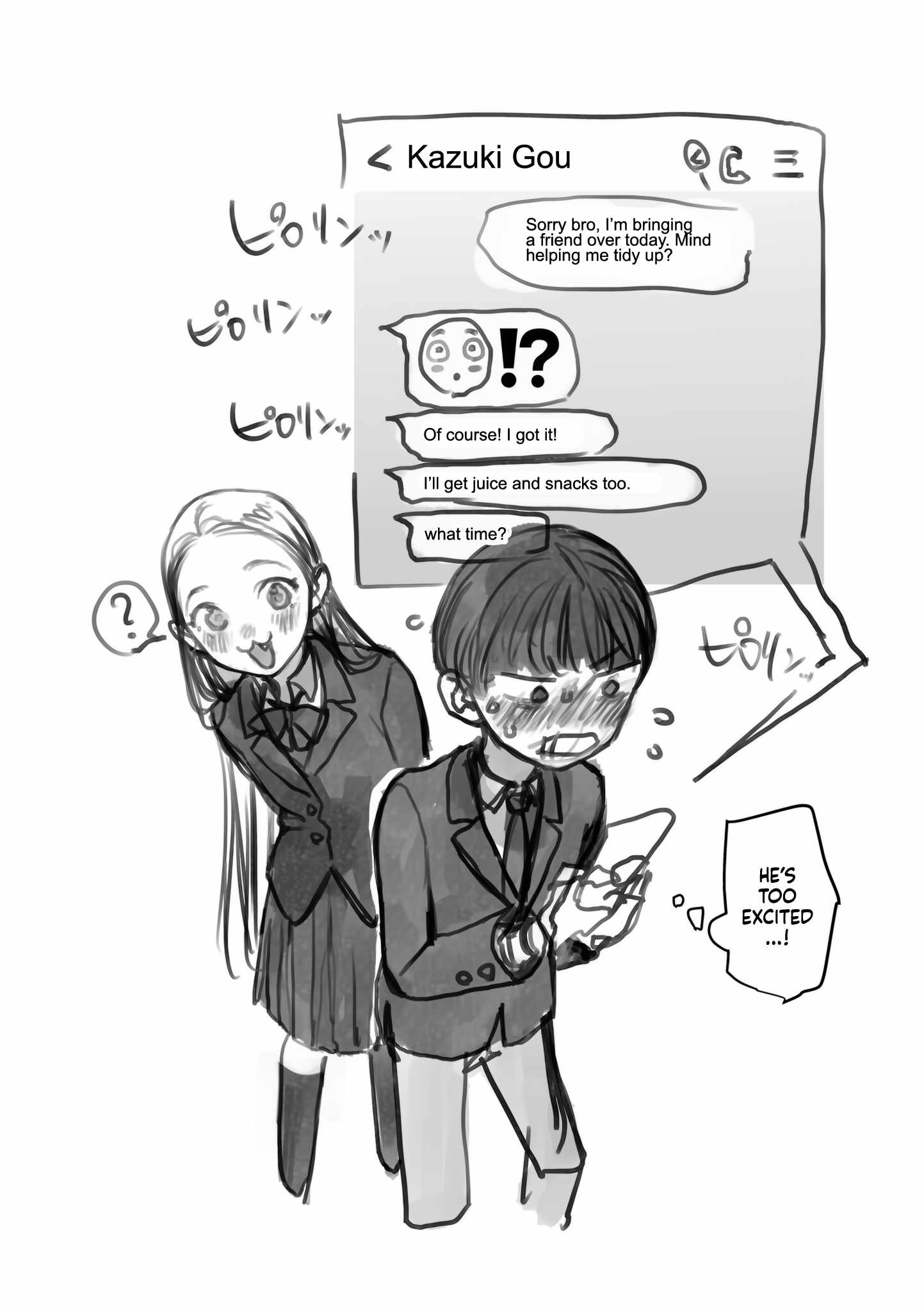 Read Sasha and Her Otaku Classmate Manga Online