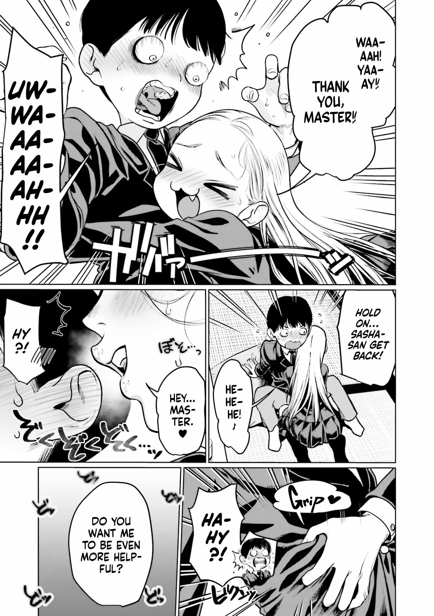 Read Sasha and Her Otaku Classmate Manga Online