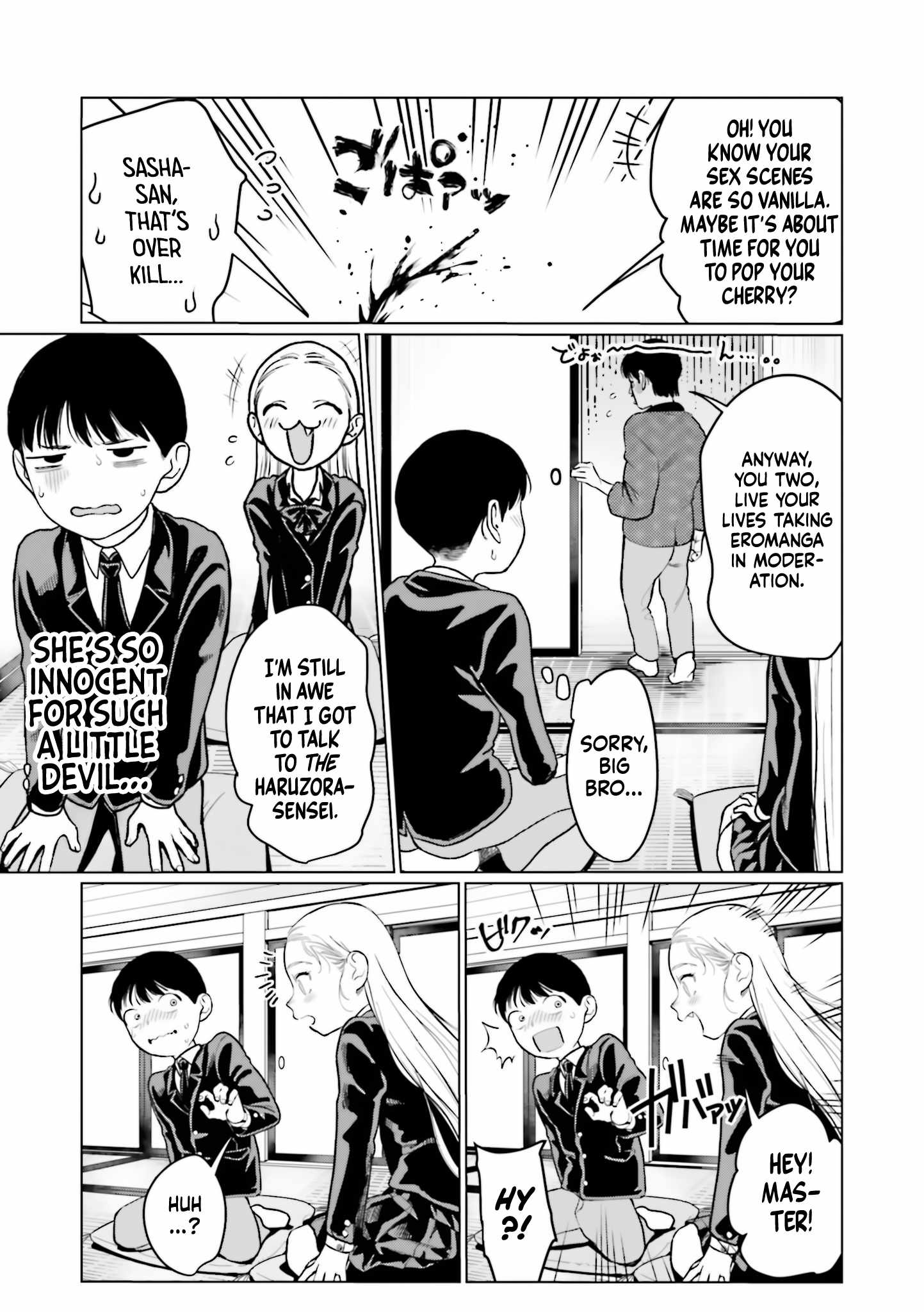 Read Sasha and Her Otaku Classmate Manga Online