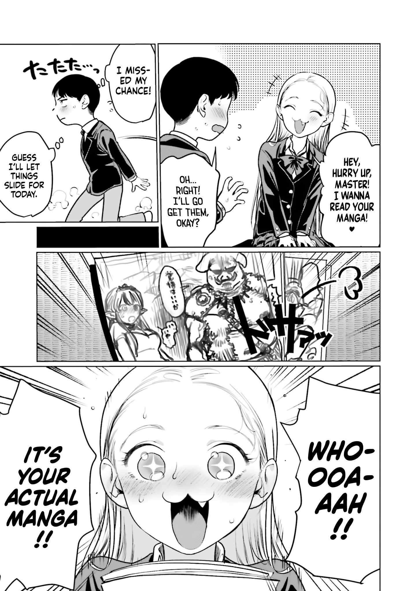 Read Sasha and Her Otaku Classmate Manga Online