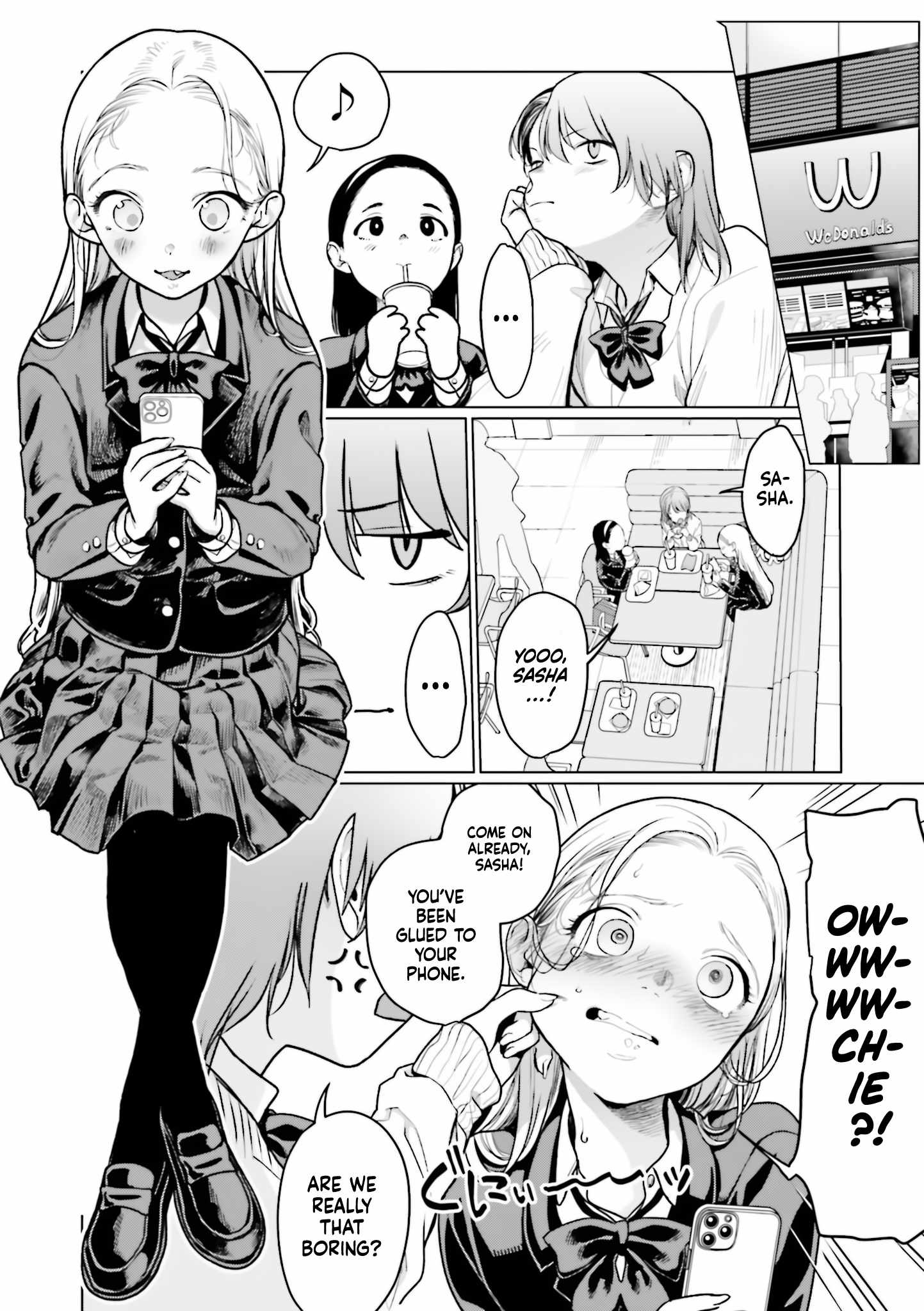 Read Sasha and Her Otaku Classmate Manga Online