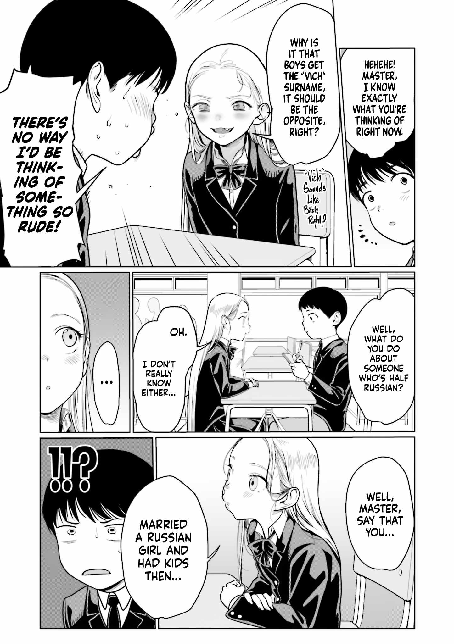 Read Sasha and Her Otaku Classmate Manga Online