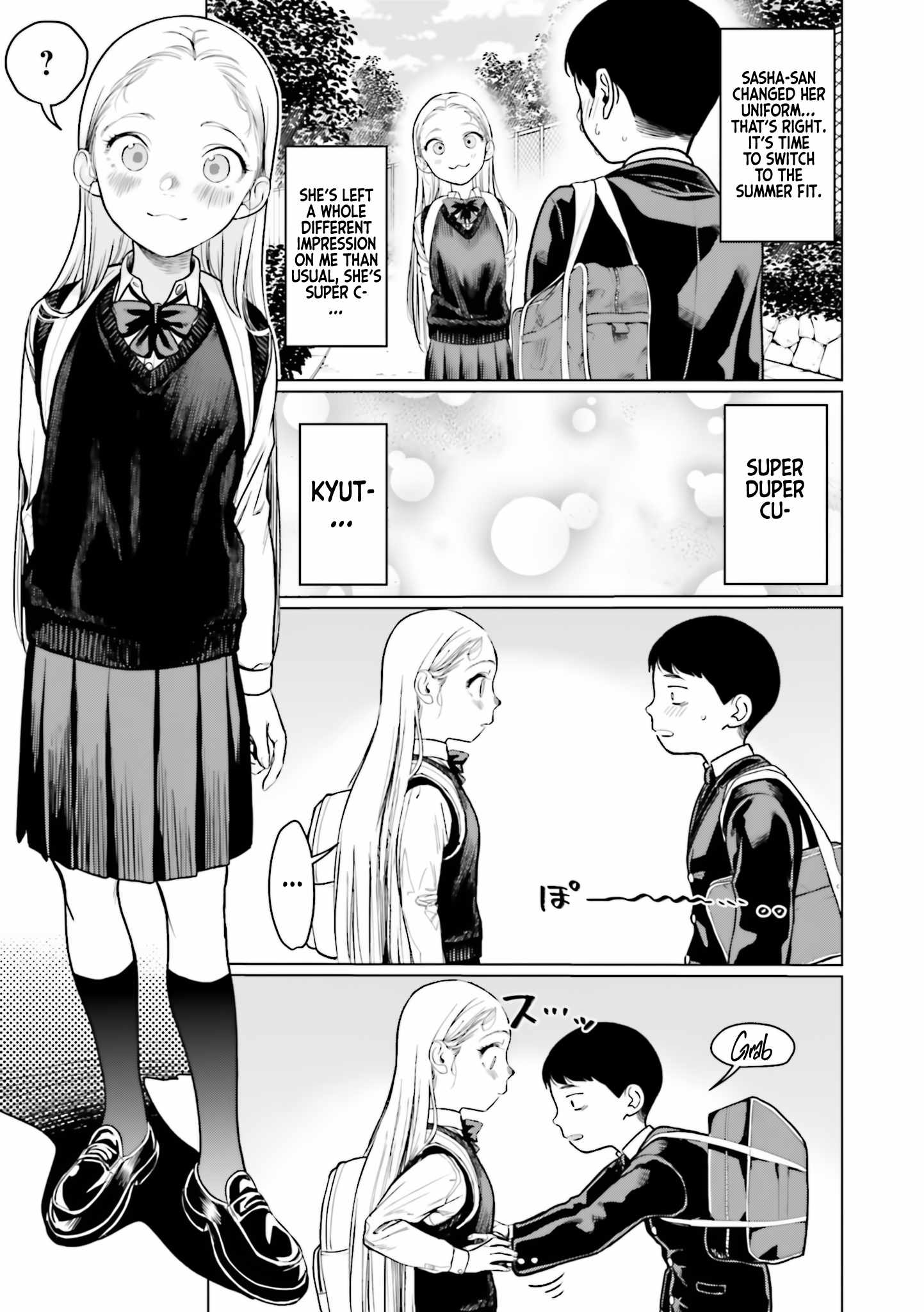 Read Sasha and Her Otaku Classmate Manga Online