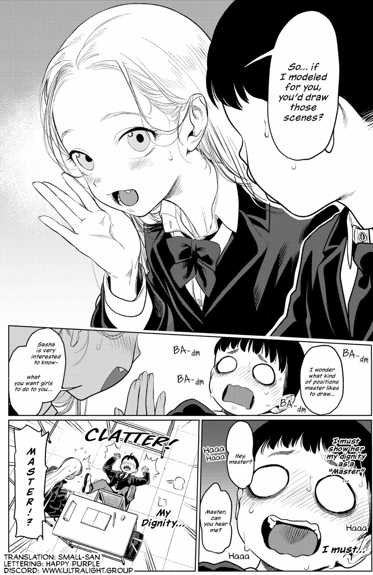 Read Sasha and Her Otaku Classmate Manga Online