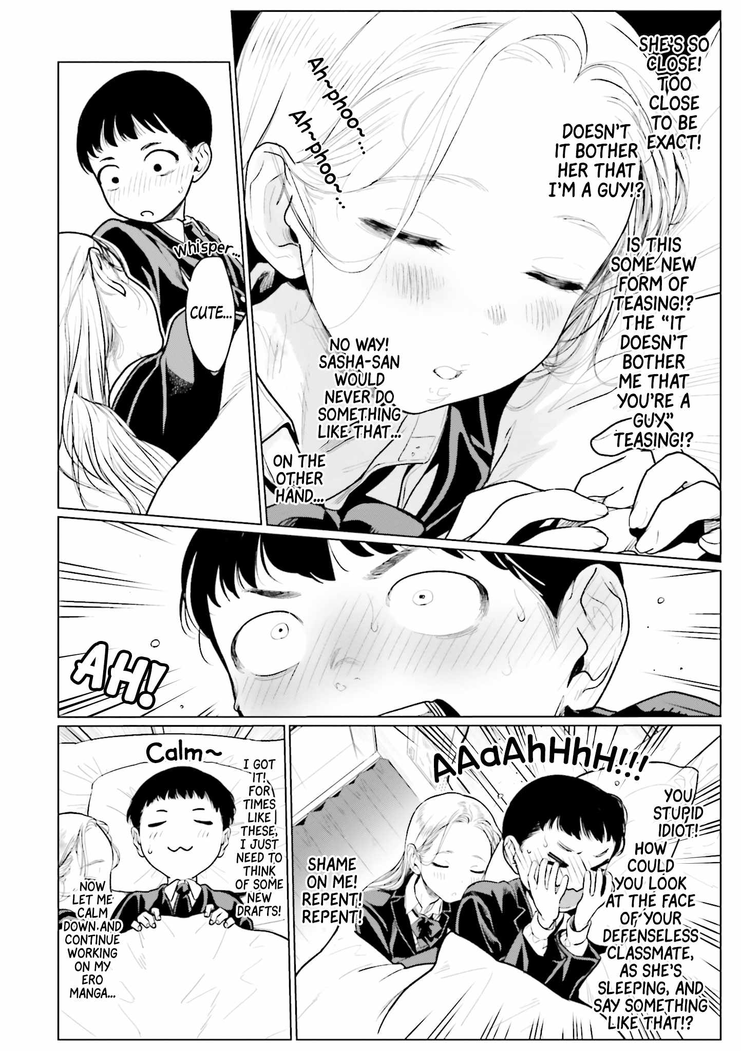 Read Sasha and Her Otaku Classmate Manga Online