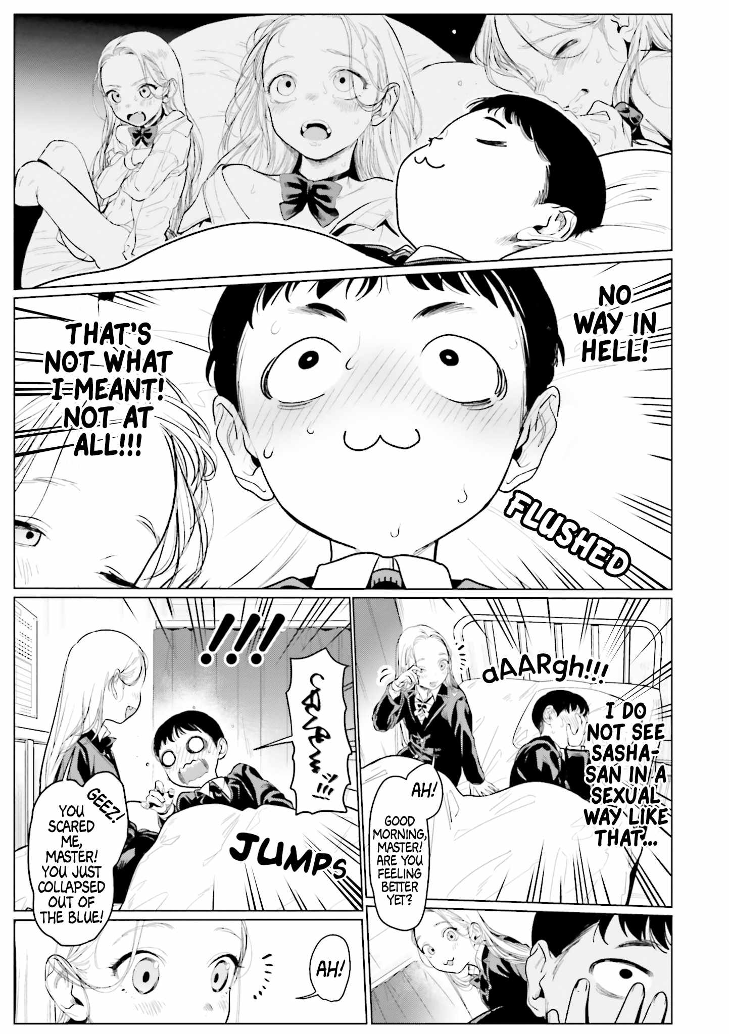 Read Sasha and Her Otaku Classmate Manga Online