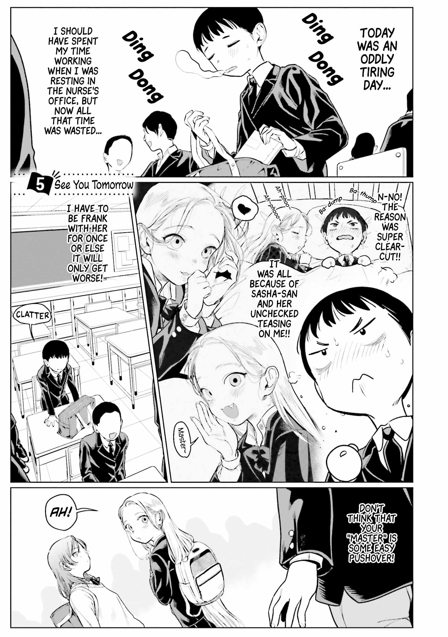 Read Sasha and Her Otaku Classmate Manga Online