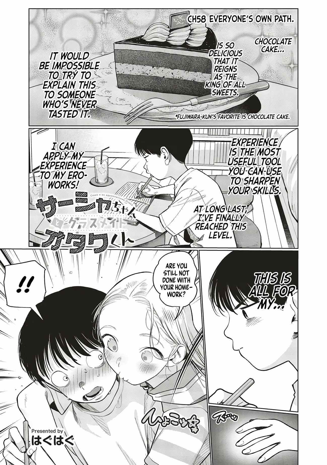 Read Sasha and Her Otaku Classmate Manga Online