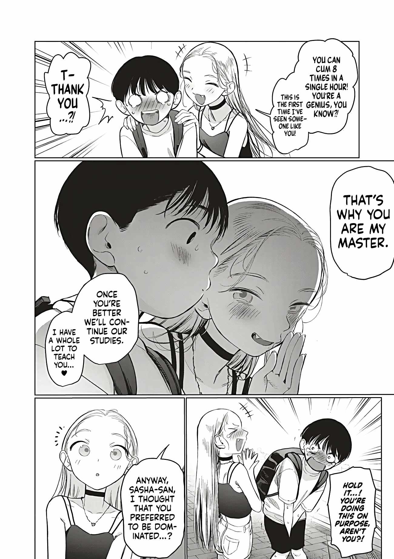 Read Sasha and Her Otaku Classmate Manga Online