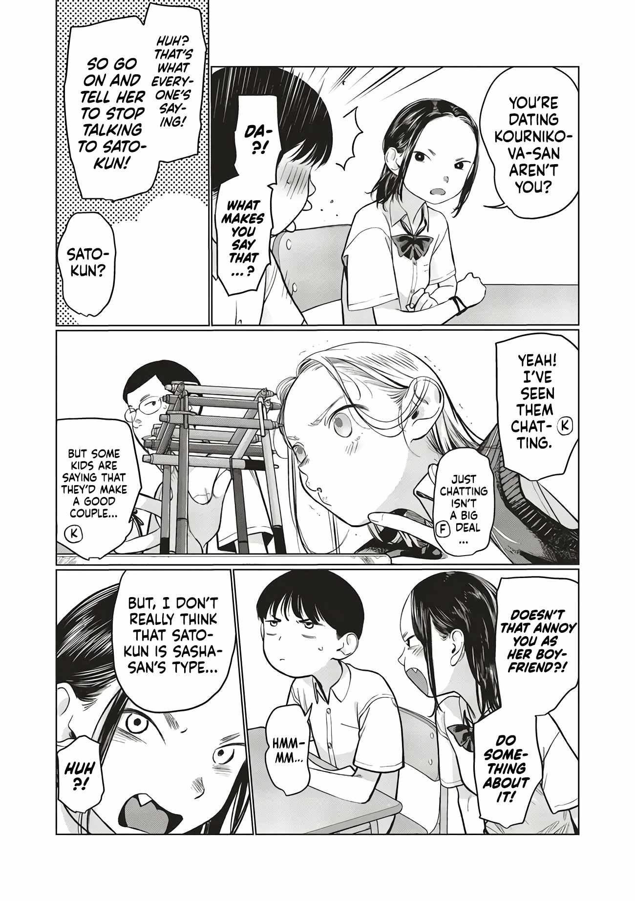 Read Sasha and Her Otaku Classmate Manga Online