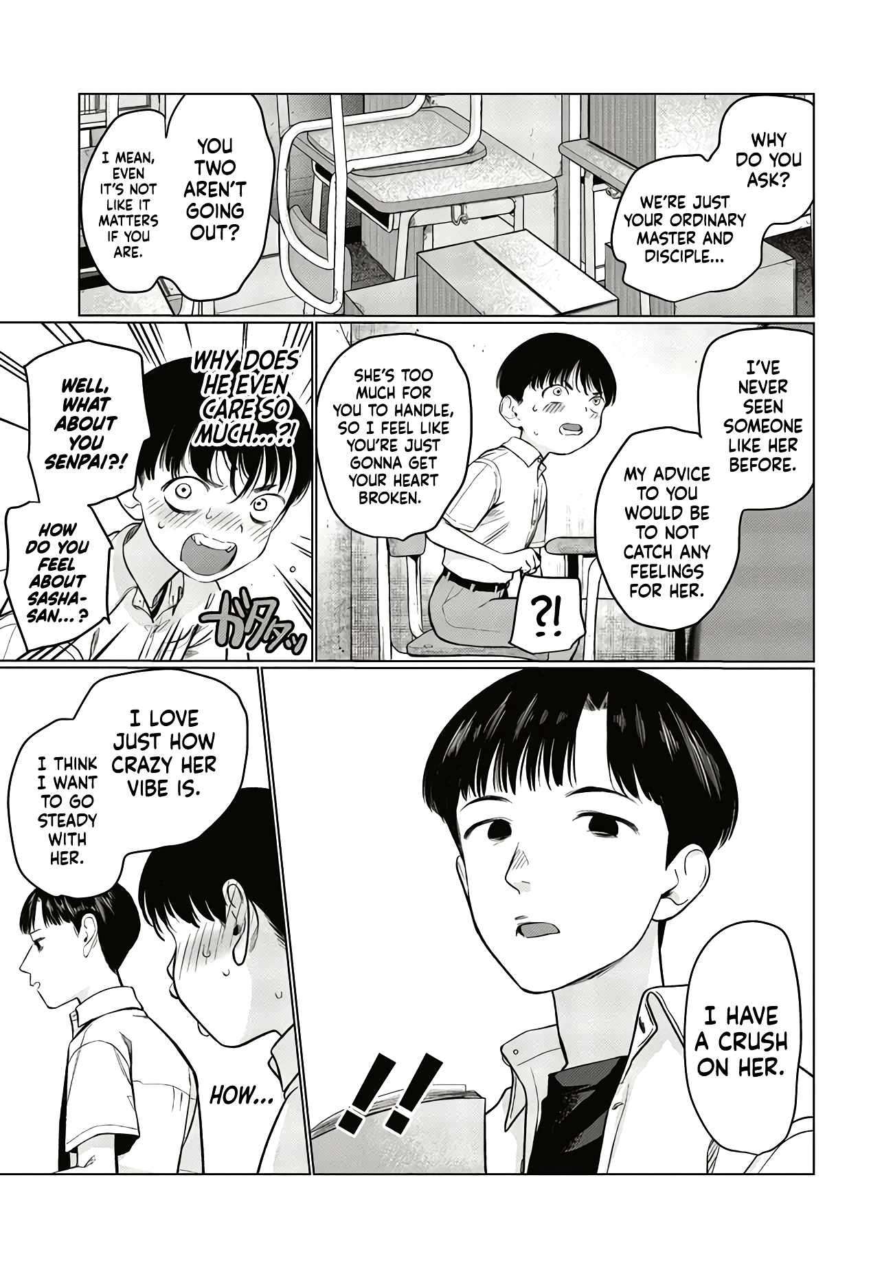 Read Sasha and Her Otaku Classmate Manga Online