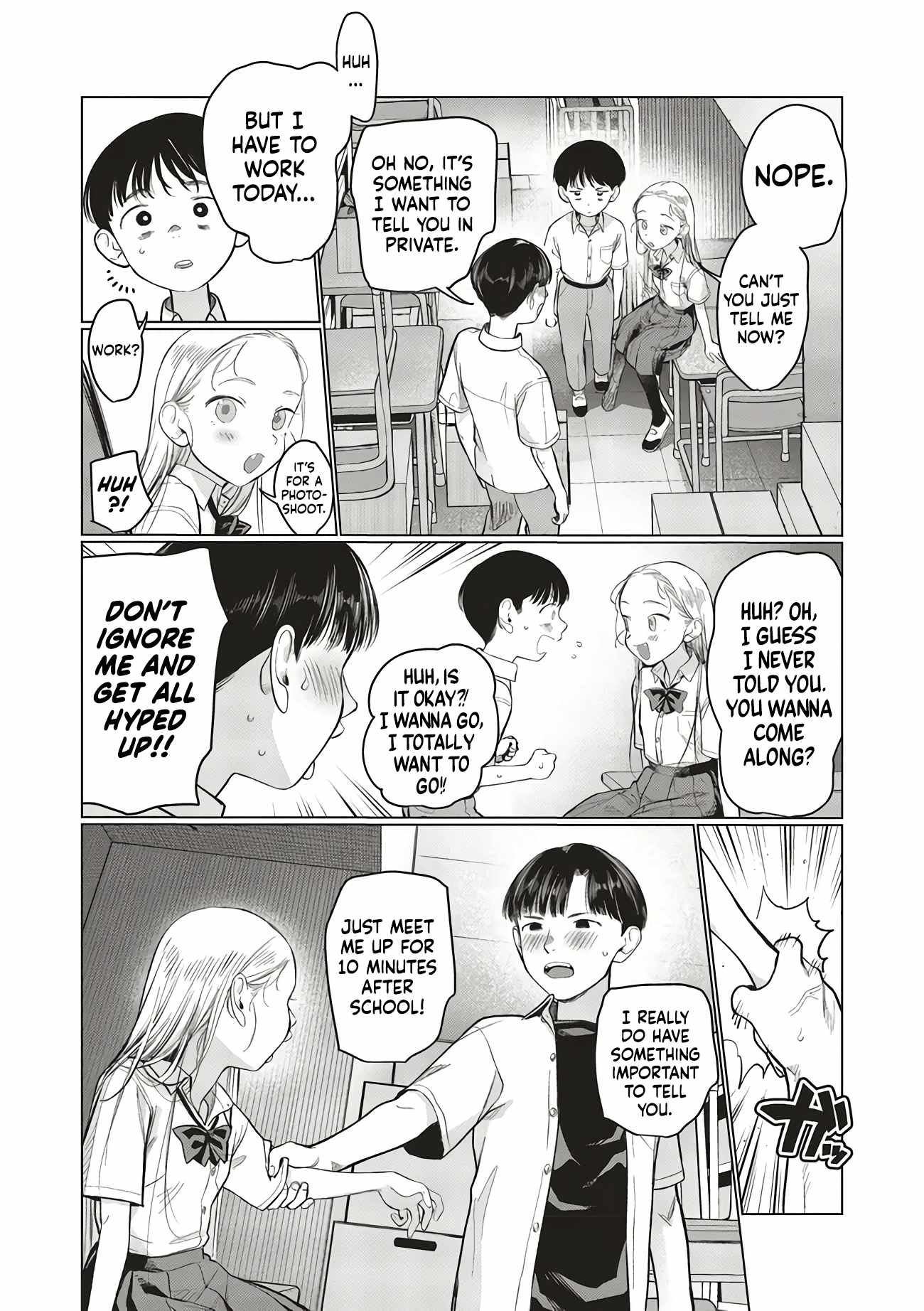 Read Sasha and Her Otaku Classmate Manga Online