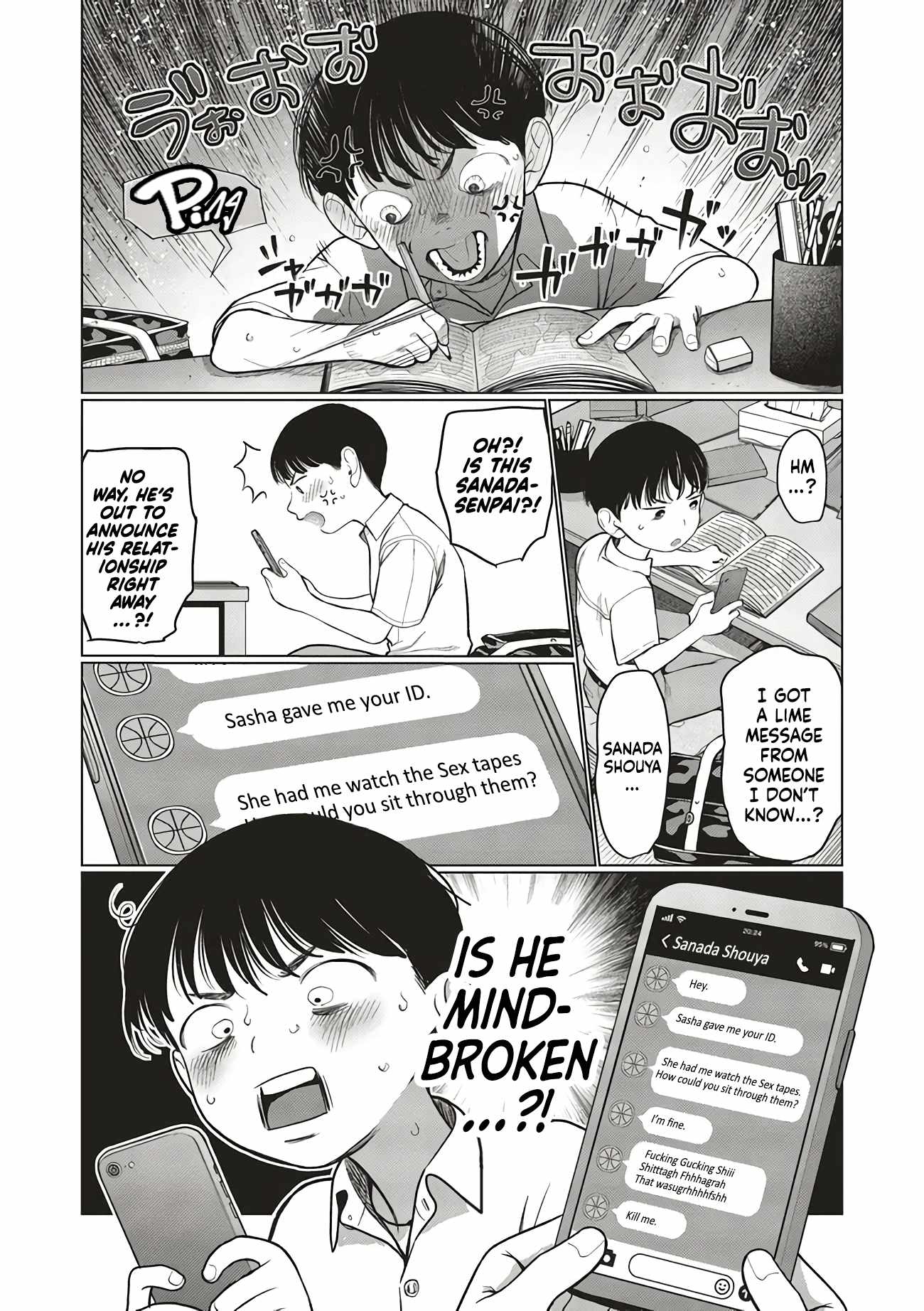 Read Sasha and Her Otaku Classmate Manga Online