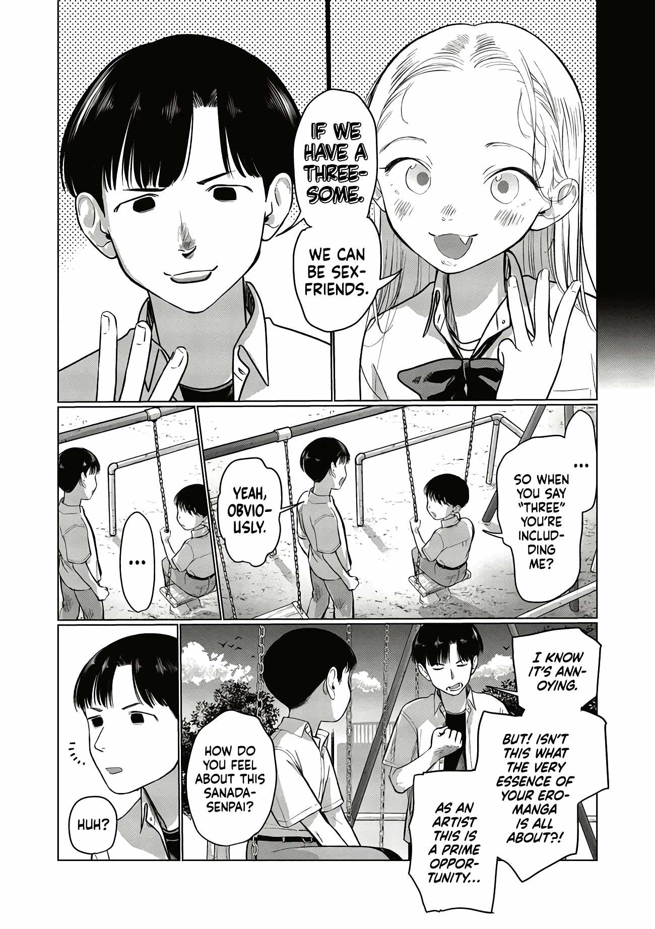 Read Sasha and Her Otaku Classmate Manga Online