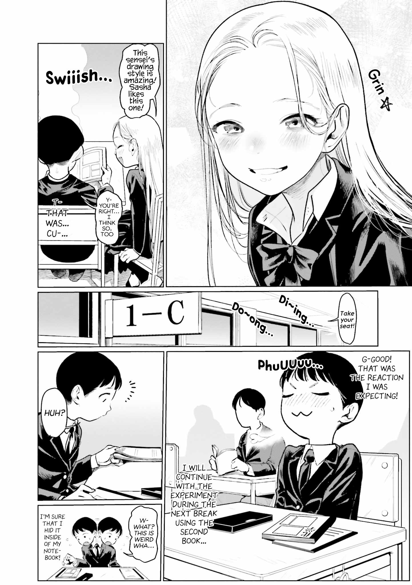 Read Sasha and Her Otaku Classmate Manga Online
