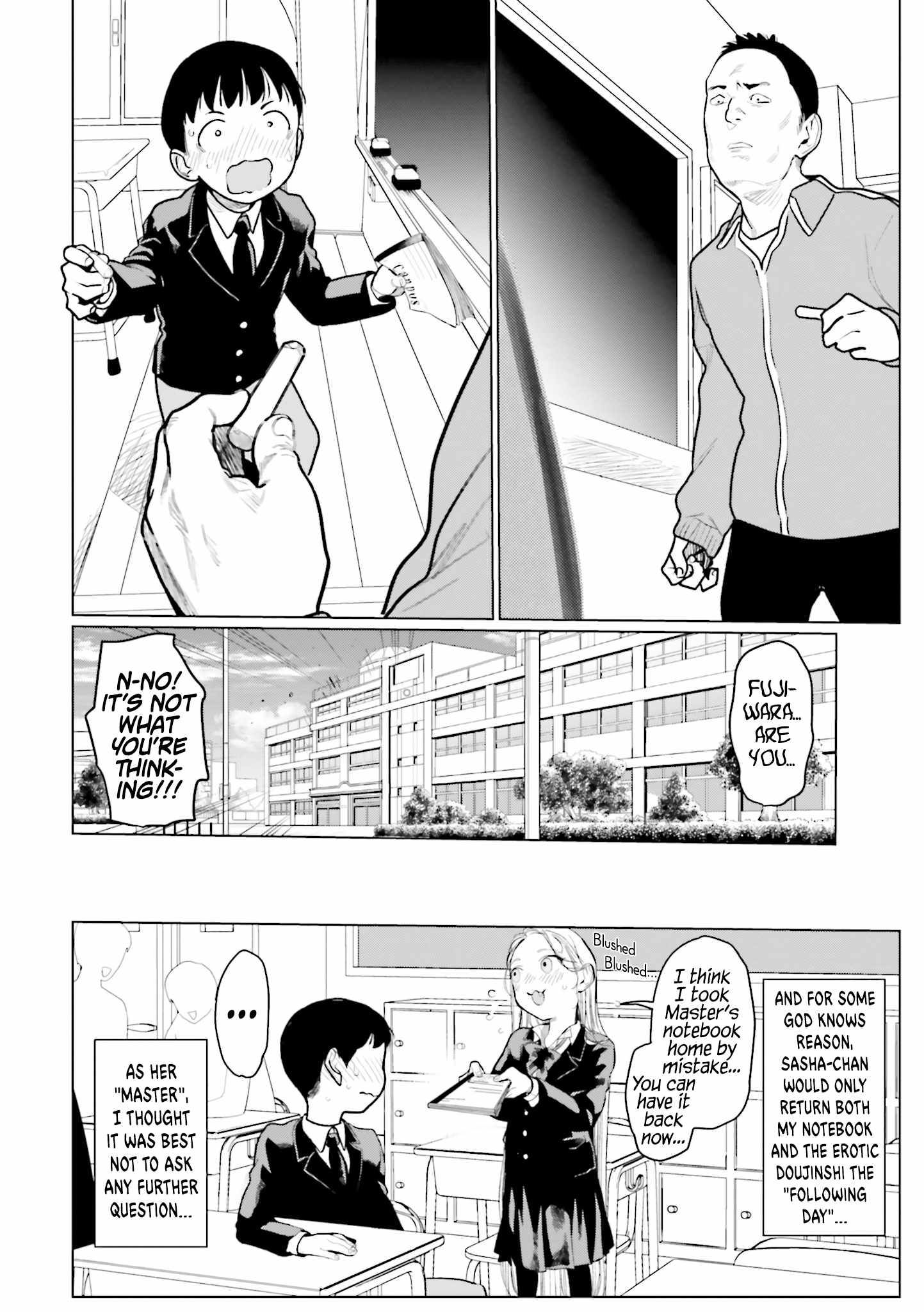 Read Sasha and Her Otaku Classmate Manga Online