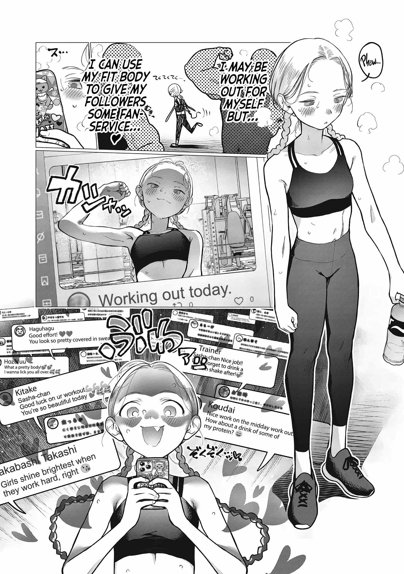 Read Sasha and Her Otaku Classmate Manga Online