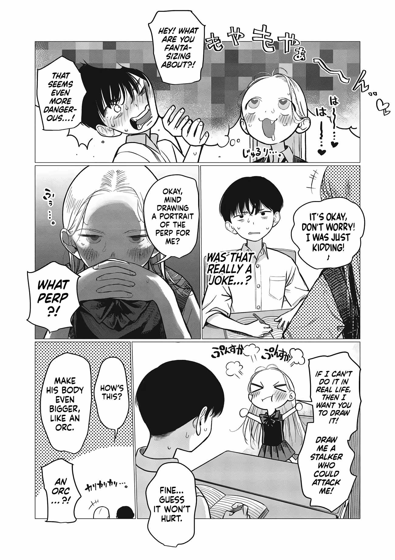 Read Sasha and Her Otaku Classmate Manga Online