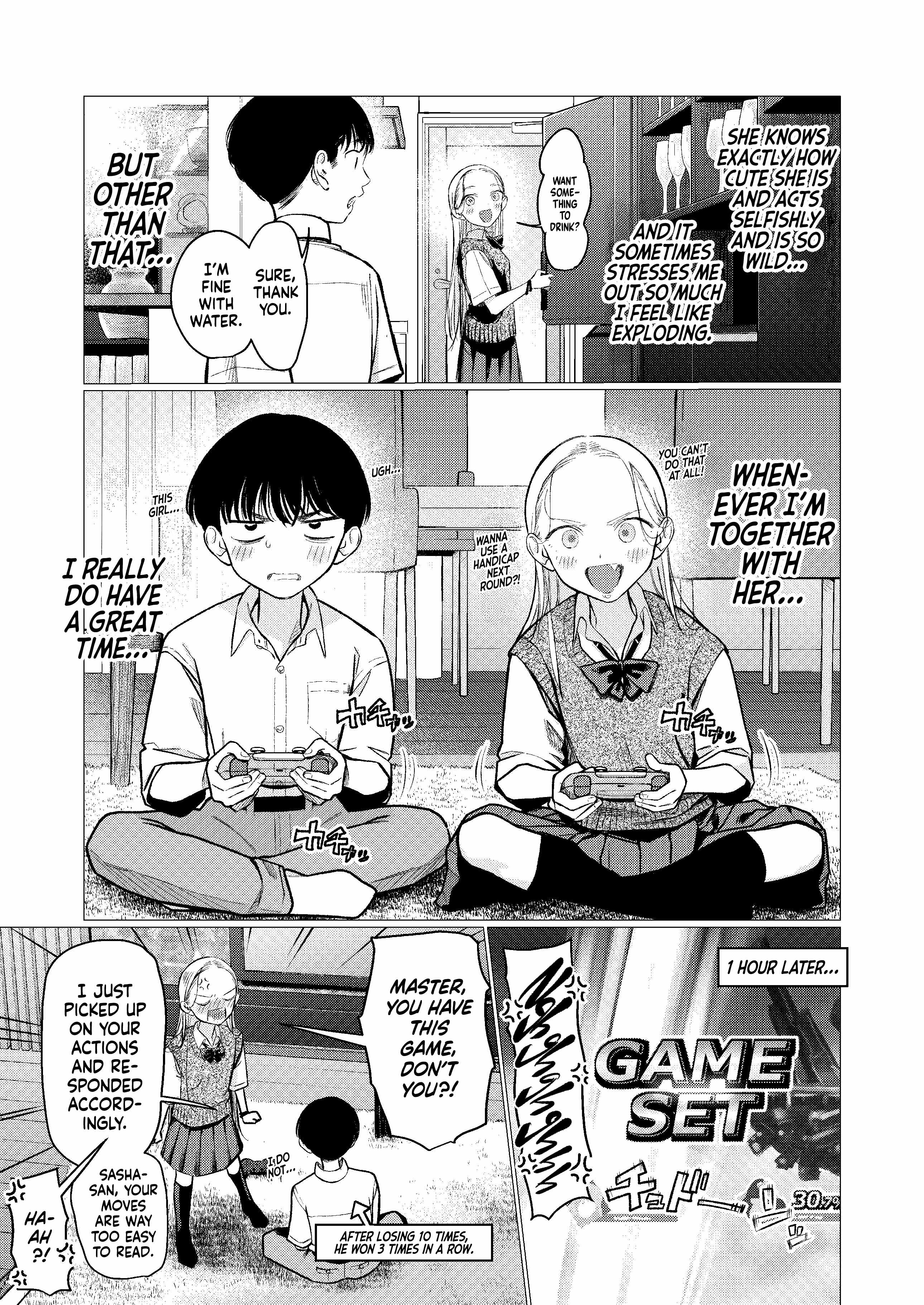 Read Sasha and Her Otaku Classmate Manga Online