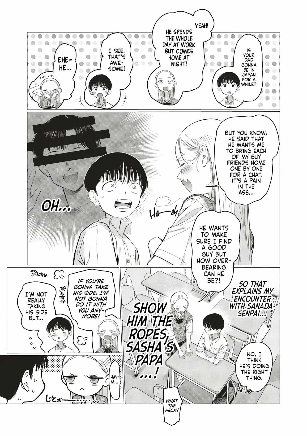 Read Sasha and Her Otaku Classmate Manga Online