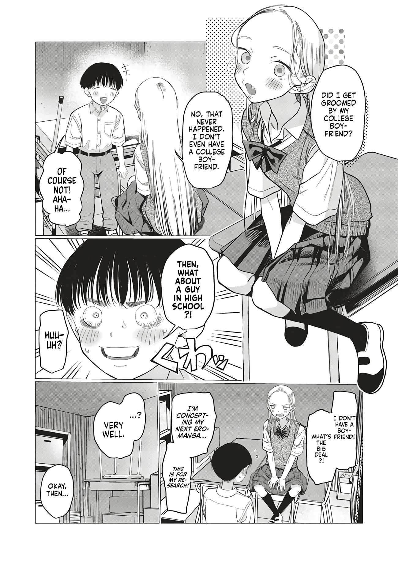 Read Sasha and Her Otaku Classmate Manga Online
