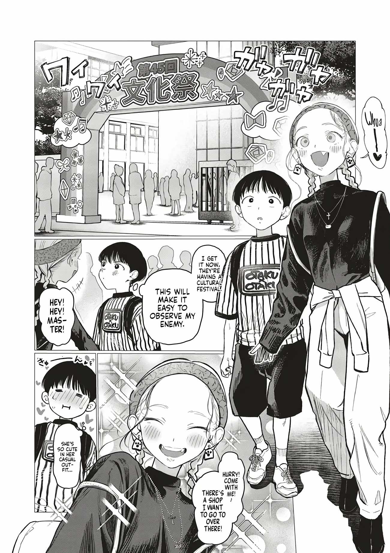 Read Sasha and Her Otaku Classmate Manga Online