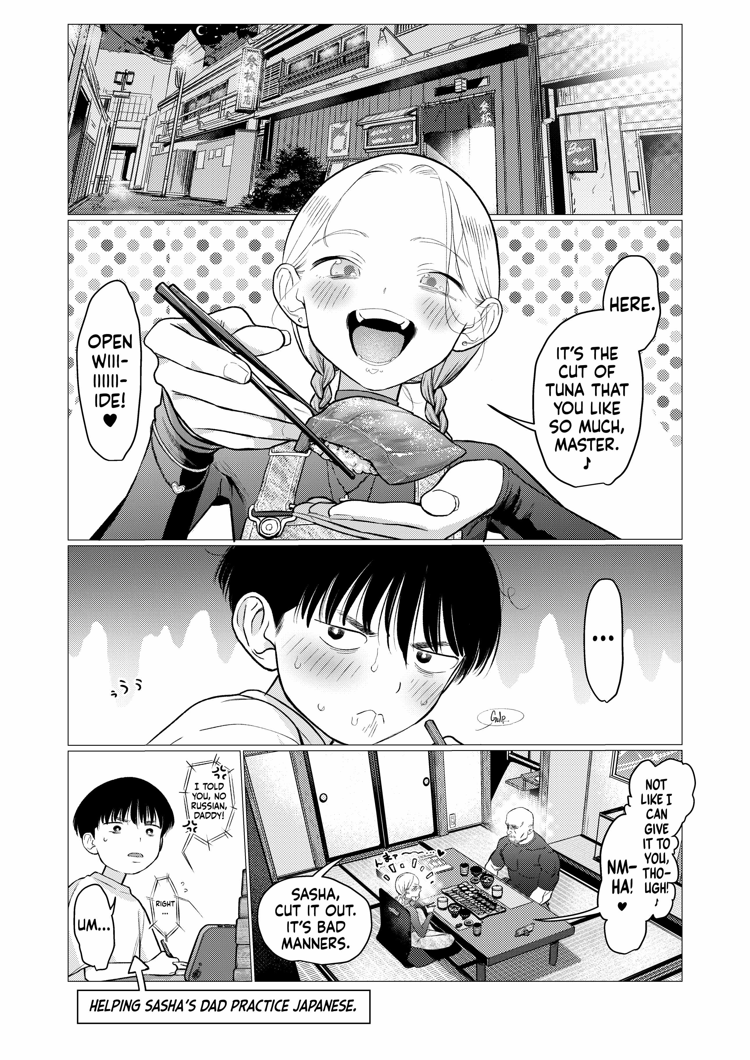 Read Sasha and Her Otaku Classmate Manga Online