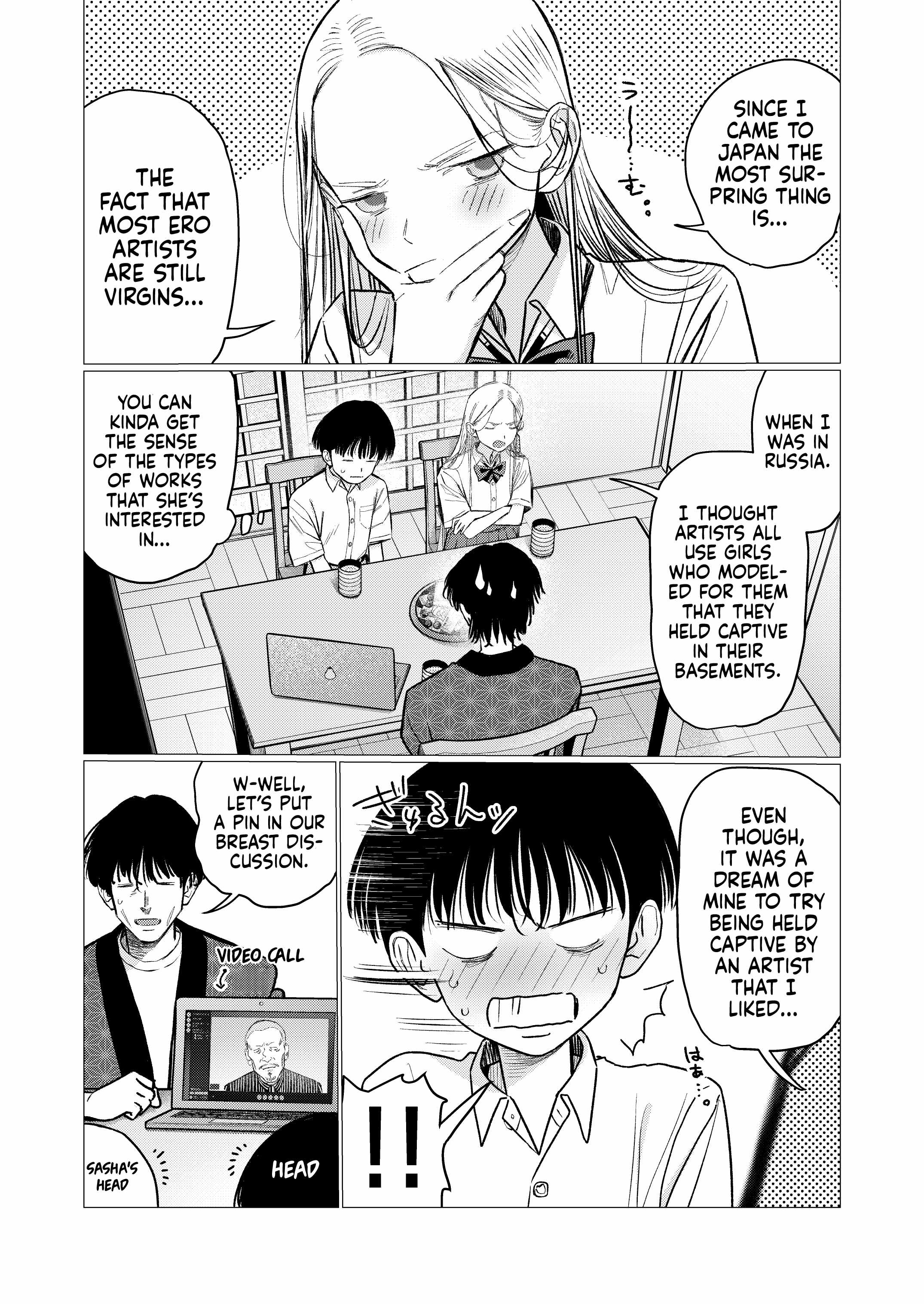 Read Sasha and Her Otaku Classmate Manga Online