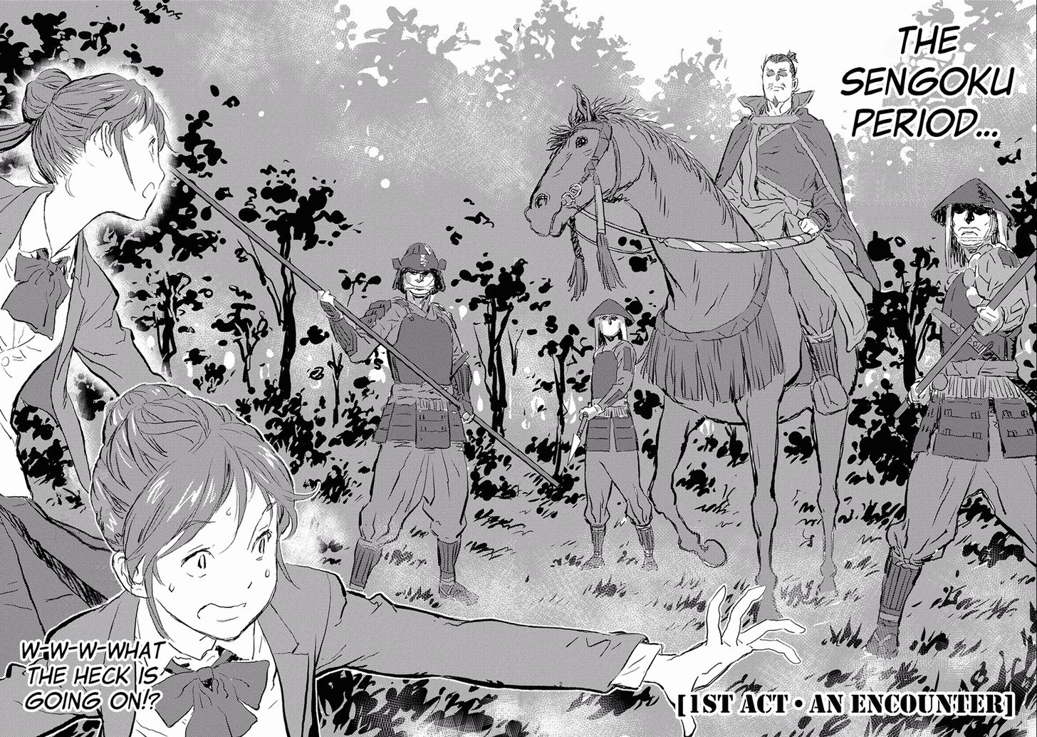 Read Sengoku Komachi Kuroutan Manga Online