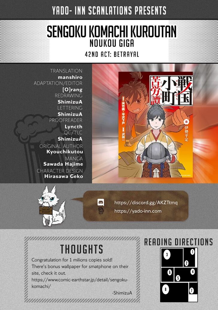 Read Sengoku Komachi Kuroutan Manga Online