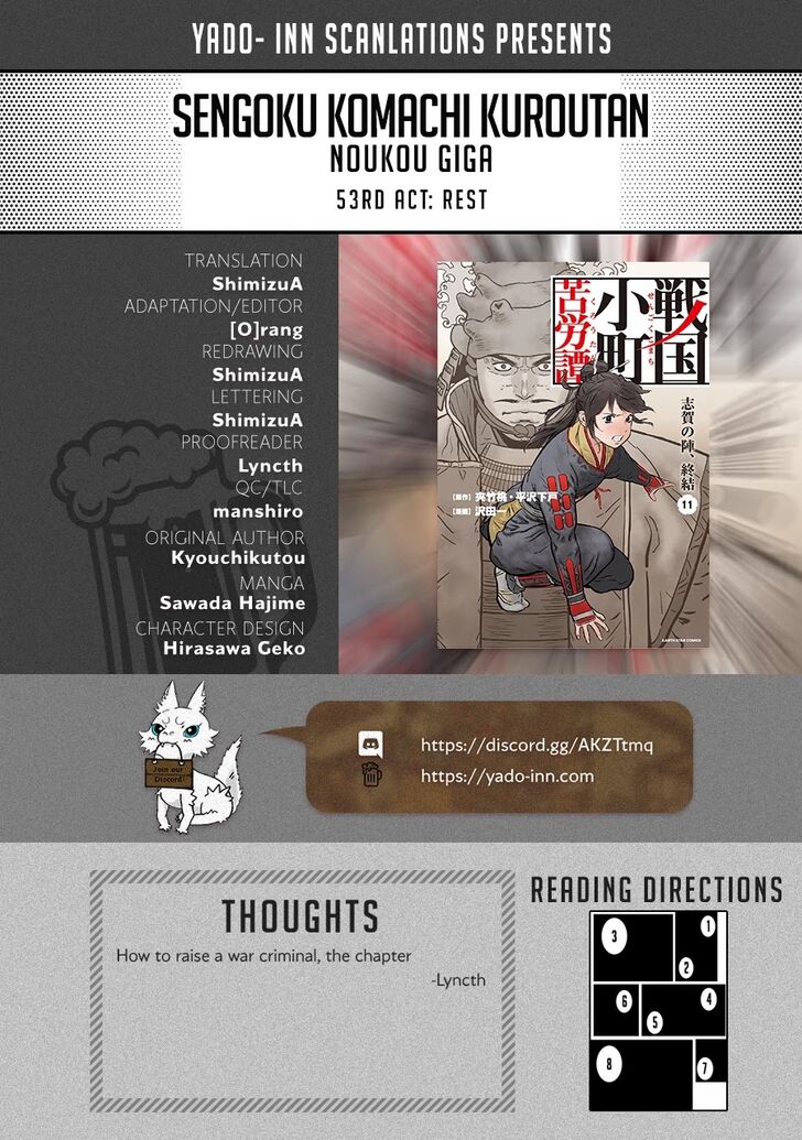 Read Sengoku Komachi Kuroutan Manga Online