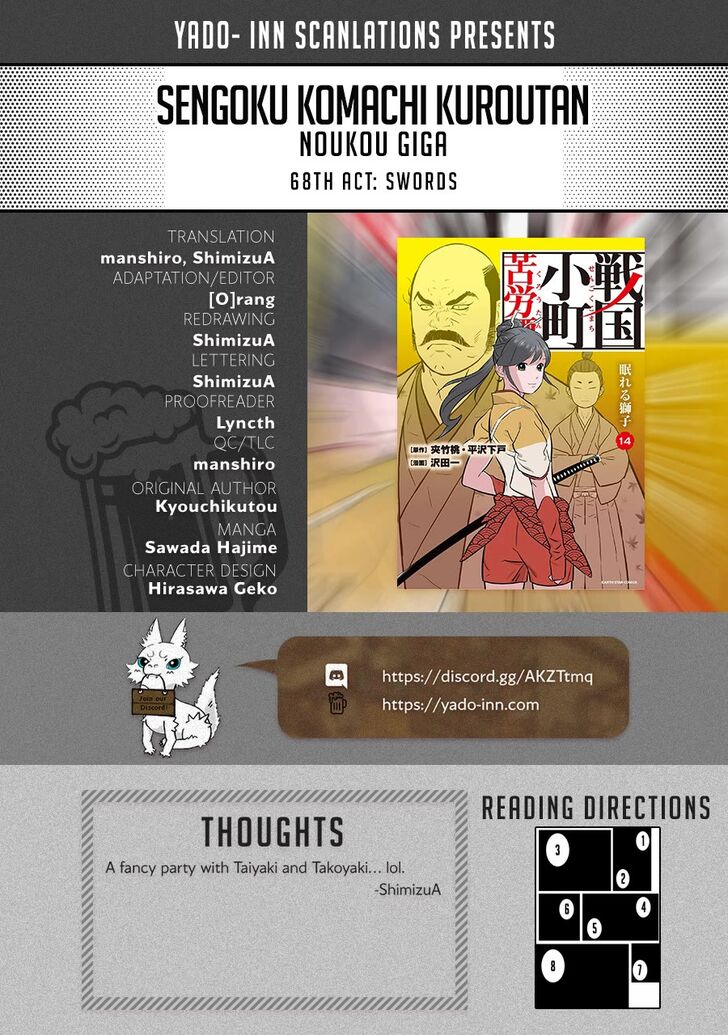 Read Sengoku Komachi Kuroutan Manga Online