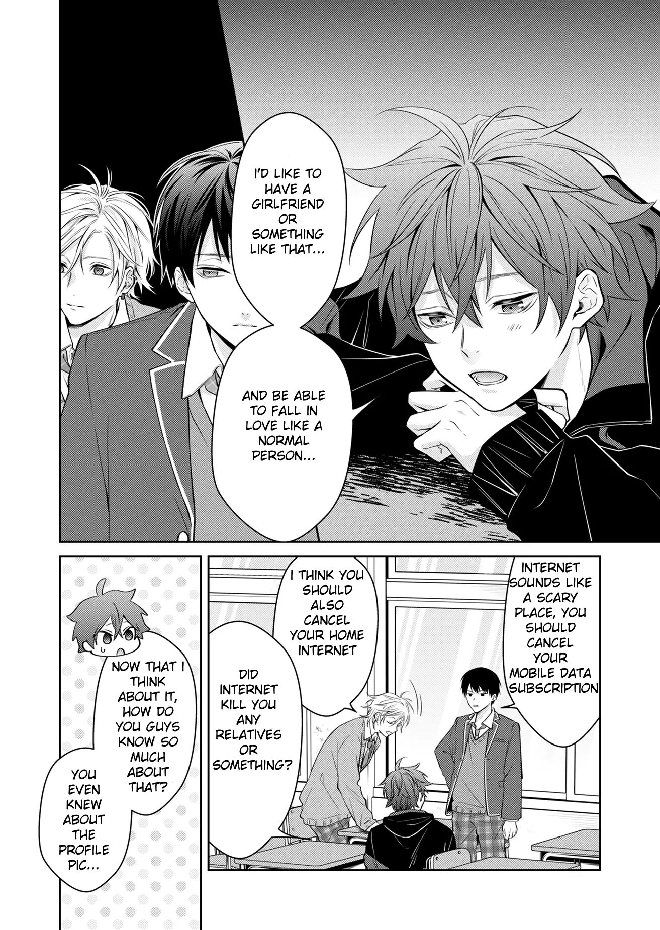 Read Sensitive Boy Manga Online