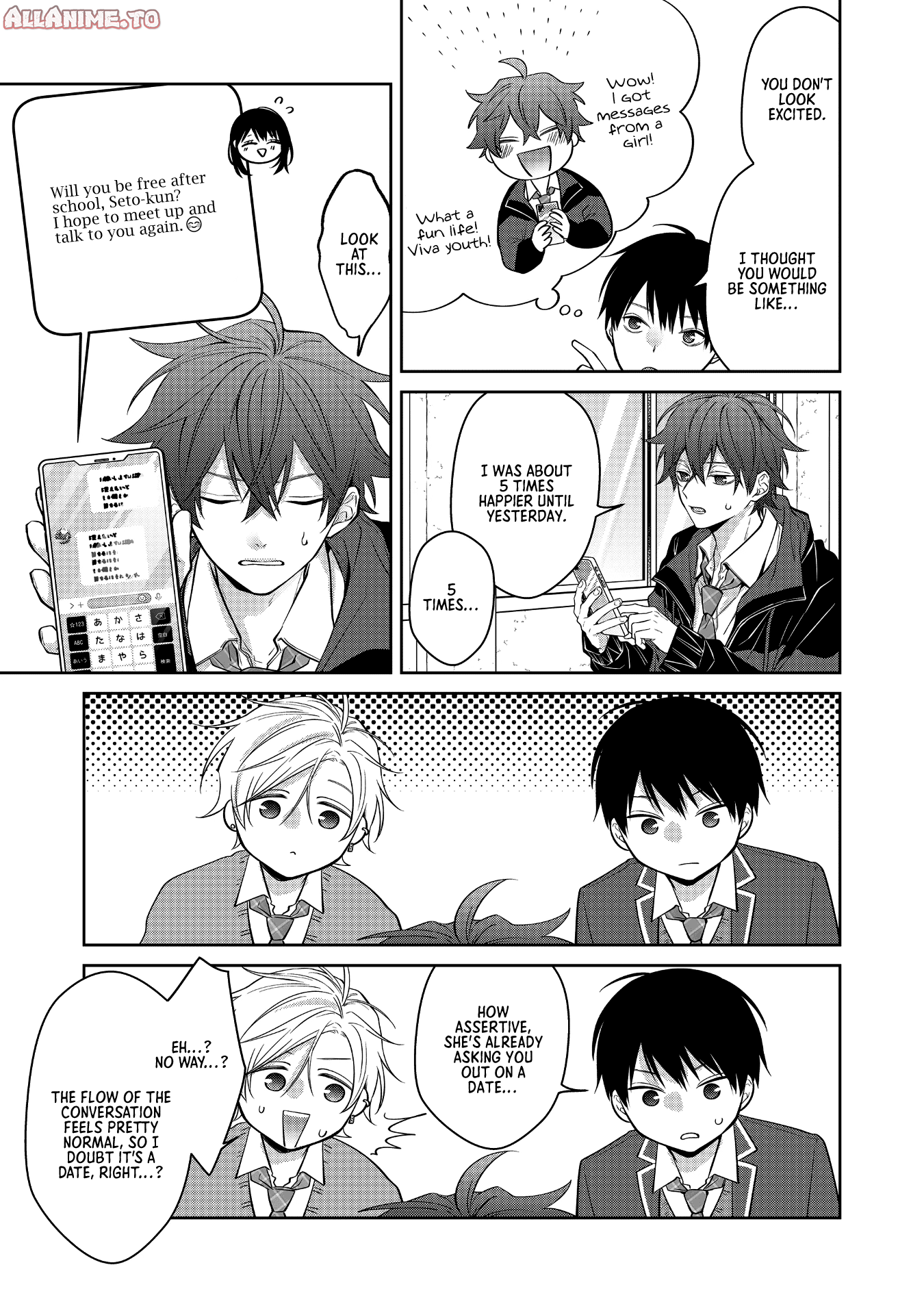 Read Sensitive Boy Manga Online