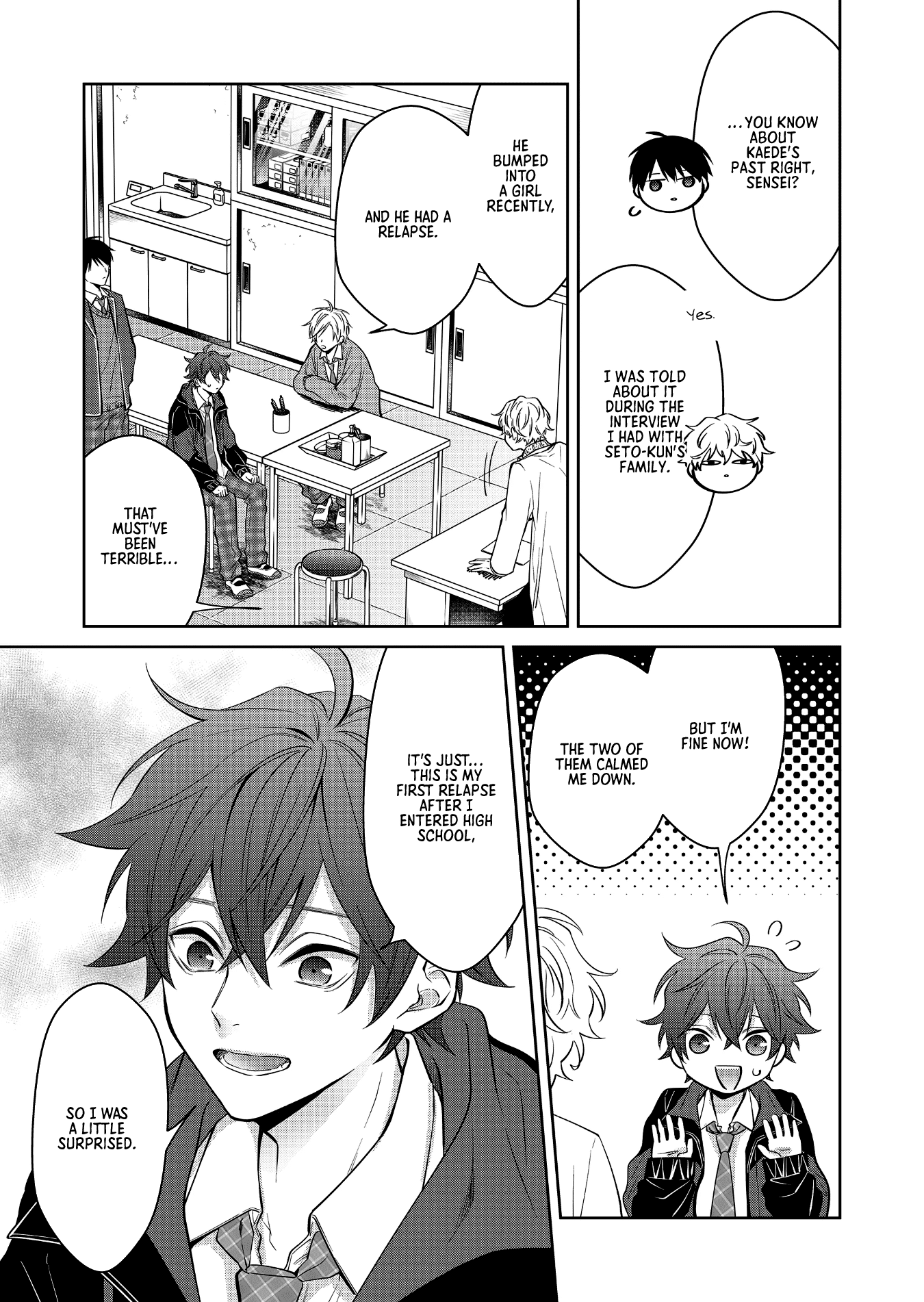 Read Sensitive Boy Manga Online