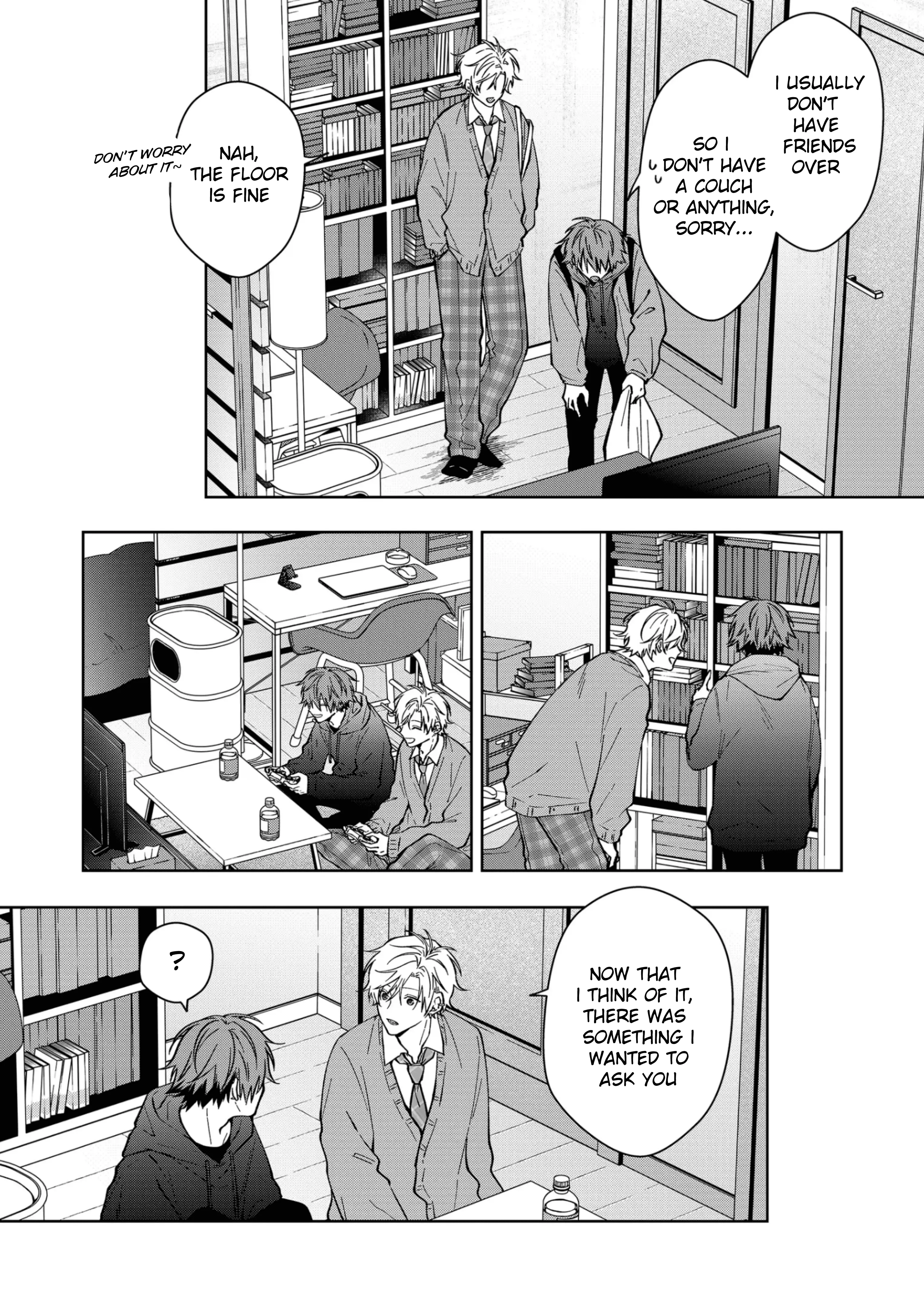 Read Sensitive Boy Manga Online