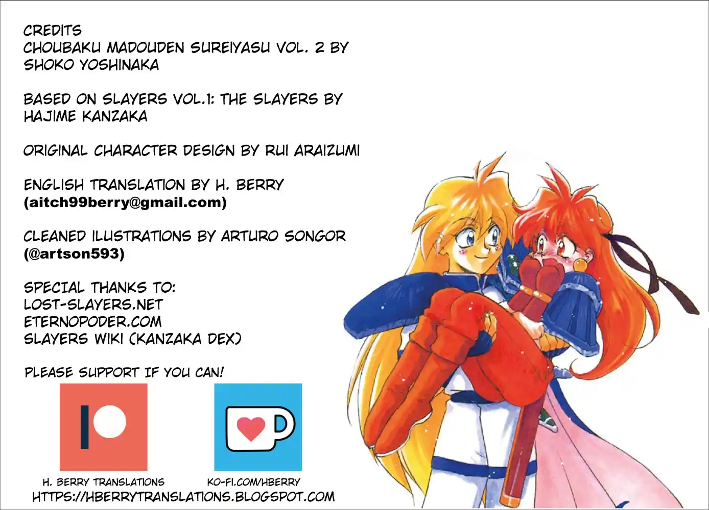 Read Slayers_ Super-Explosive Demon Story Manga Online
