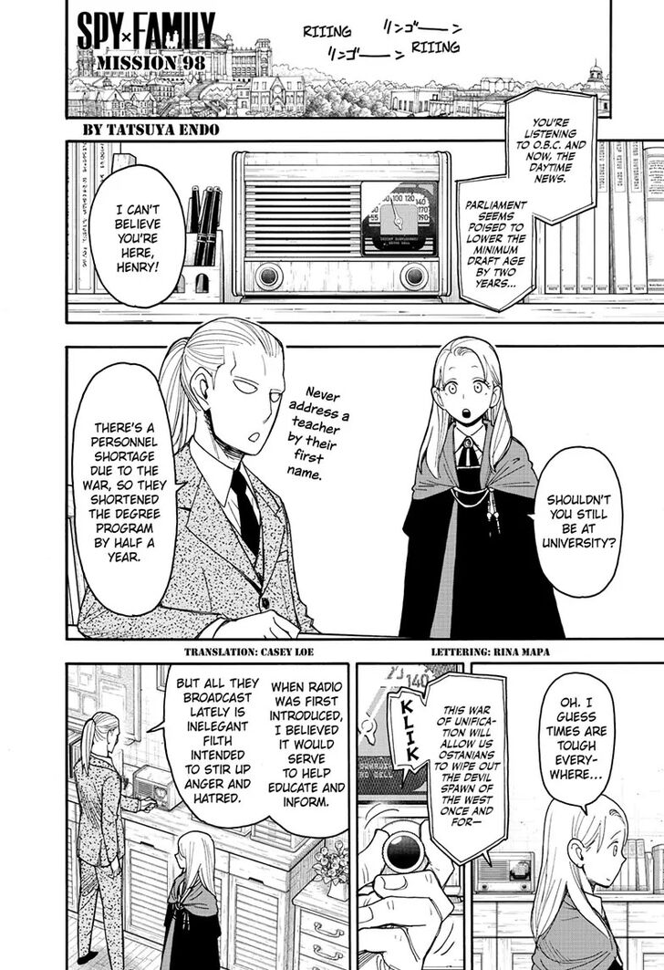 Read Spy X Family Manga Online