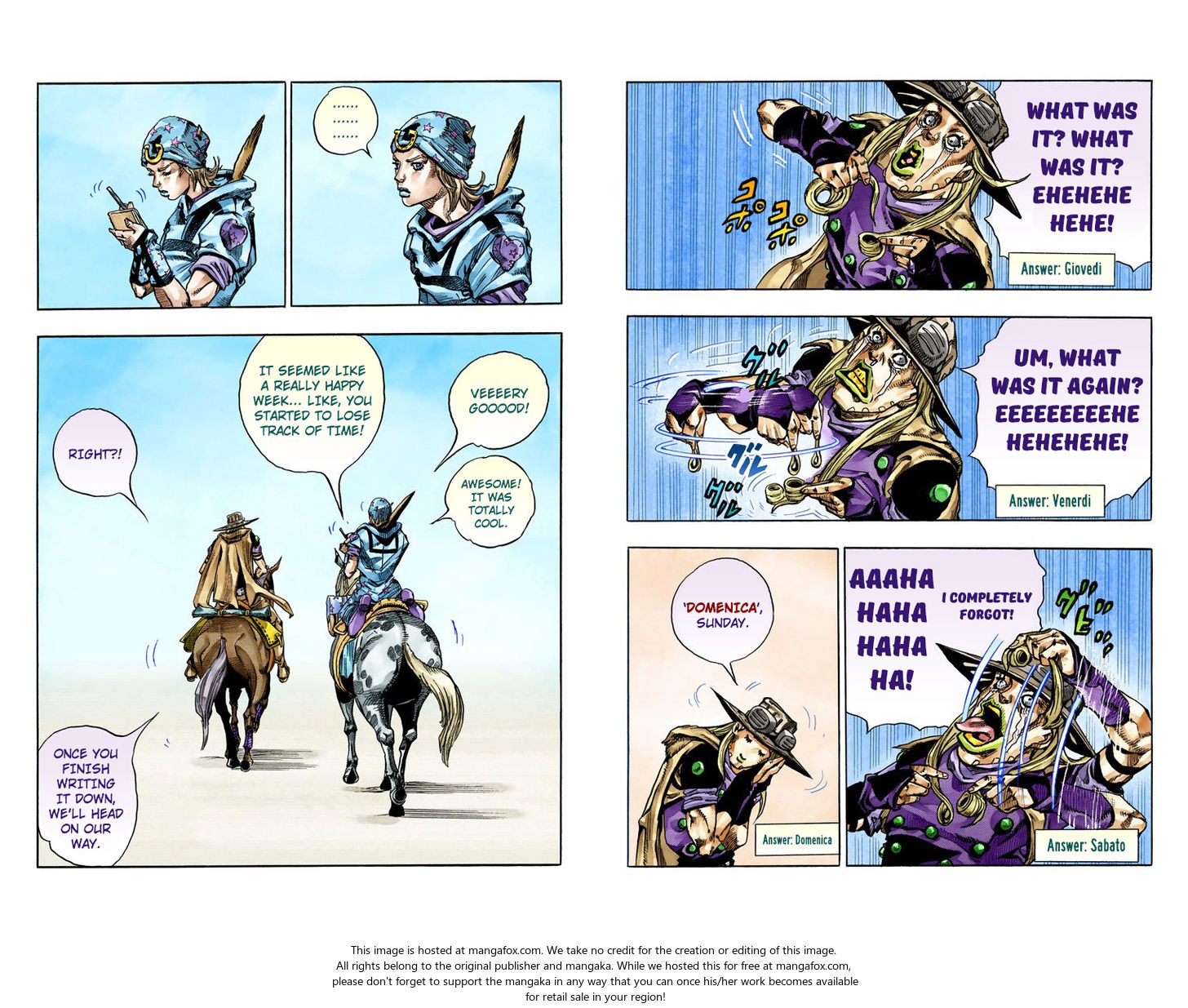 Read Steel Ball Run Manga Online