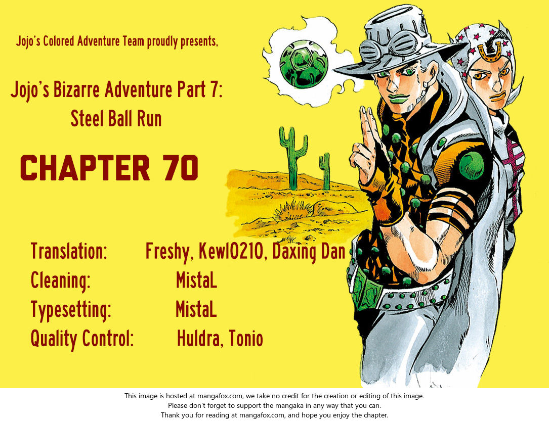 Read Steel Ball Run Manga Online