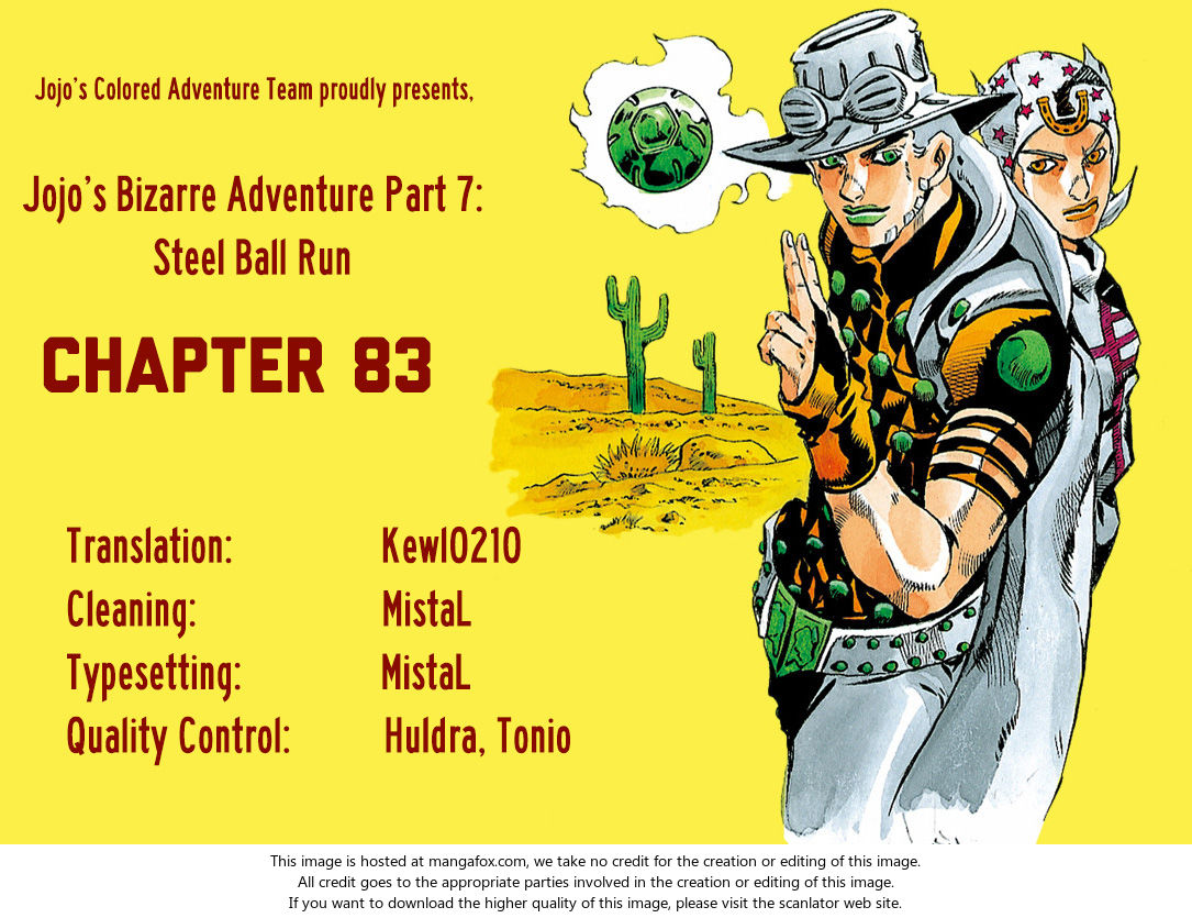 Read Steel Ball Run Manga Online
