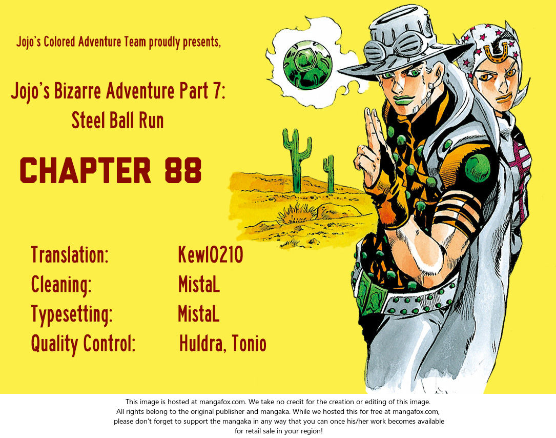 Read Steel Ball Run Manga Online
