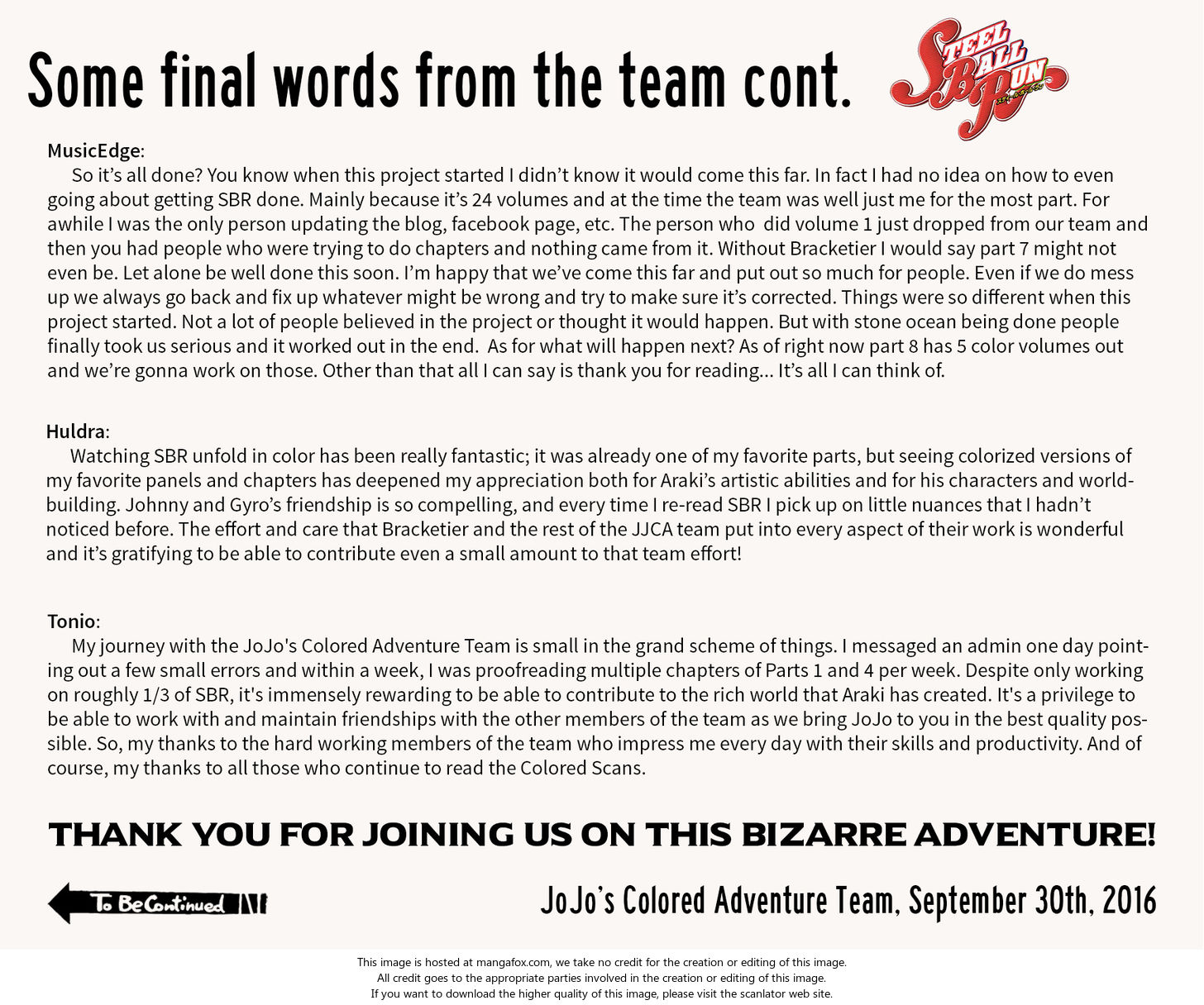 Read Steel Ball Run Manga Online