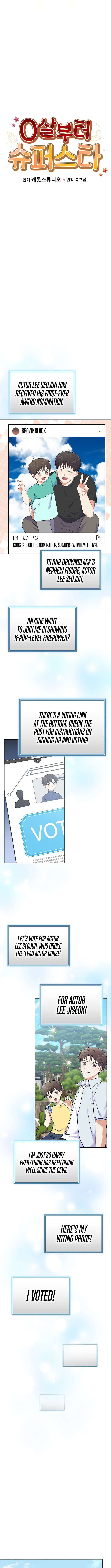 Read Superstar from age 0 Manga Online