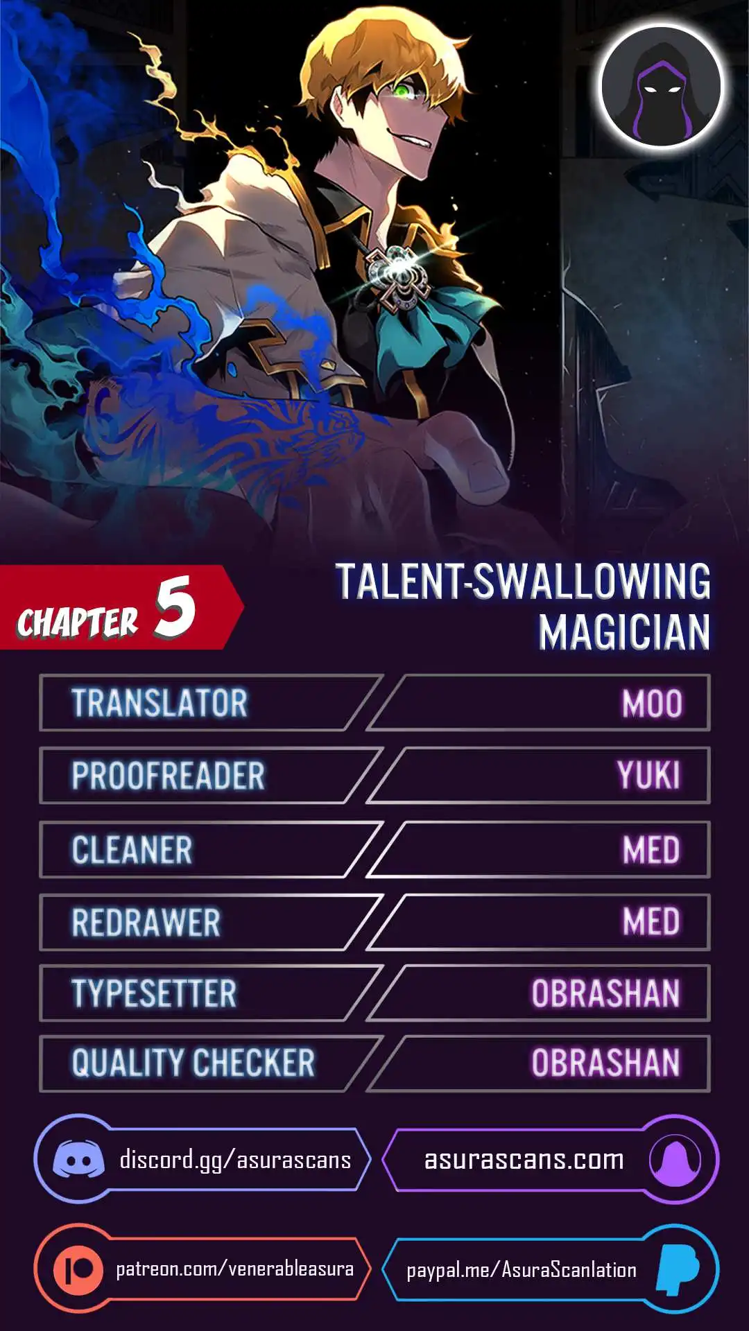 Read Talent-Swallowing Magician Manga Online