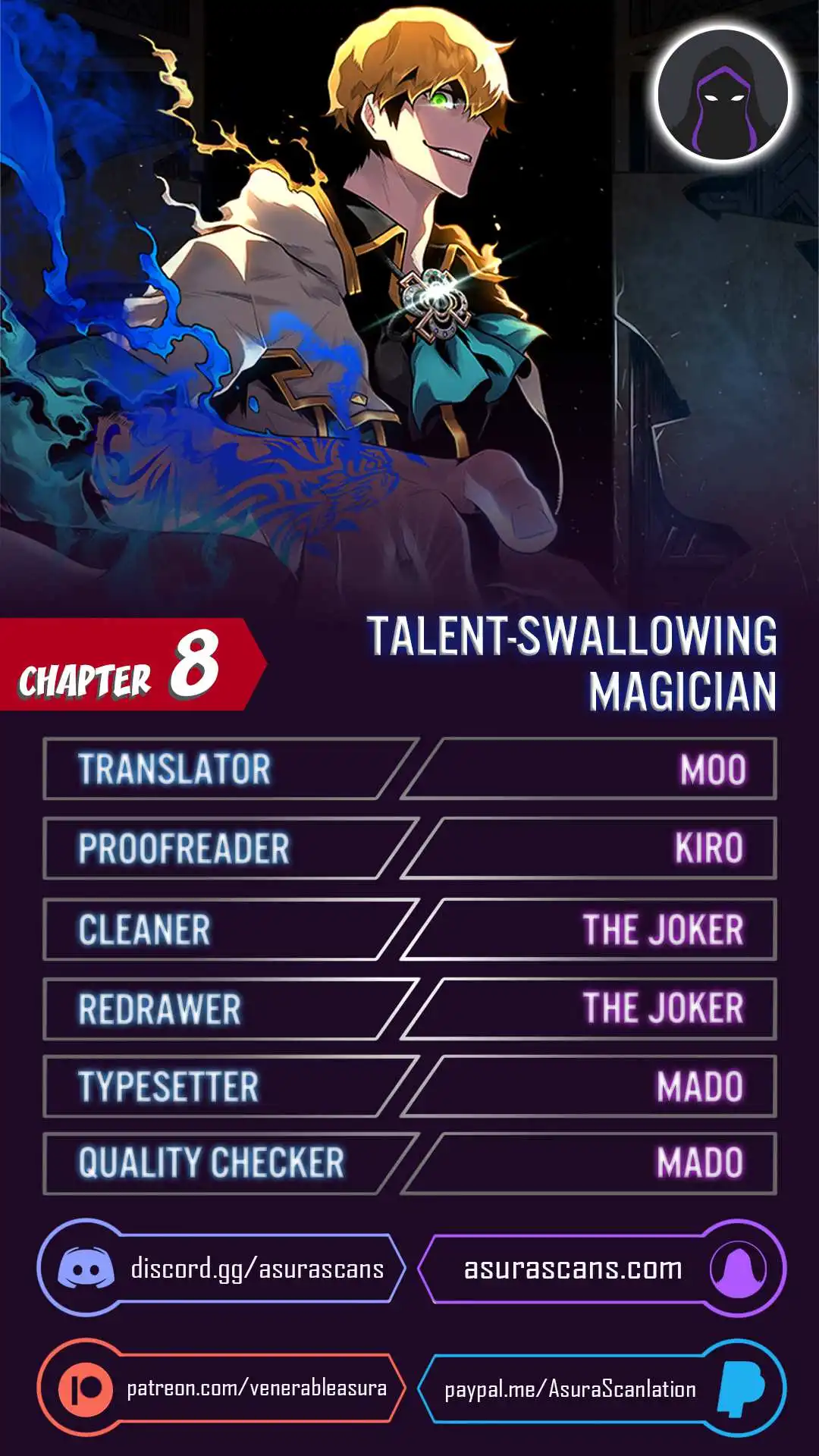 Read Talent-Swallowing Magician Manga Online