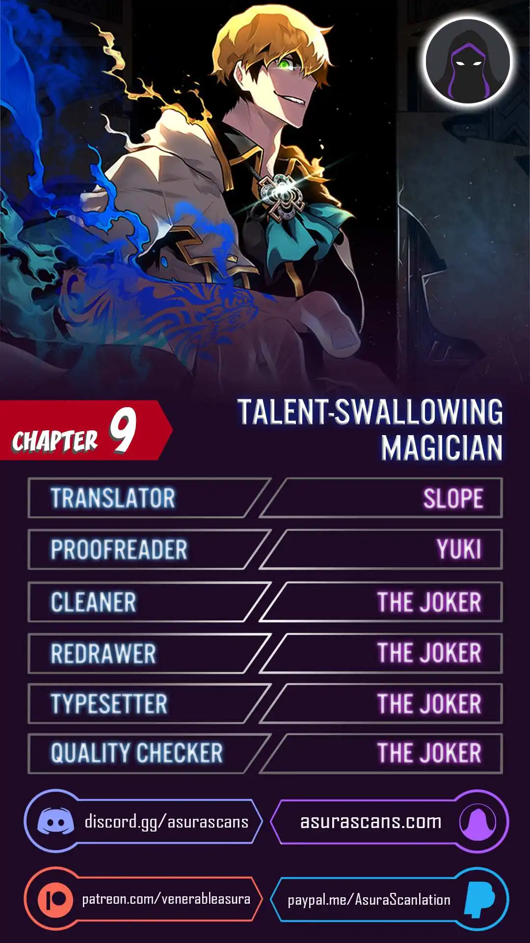 Read Talent-Swallowing Magician Manga Online